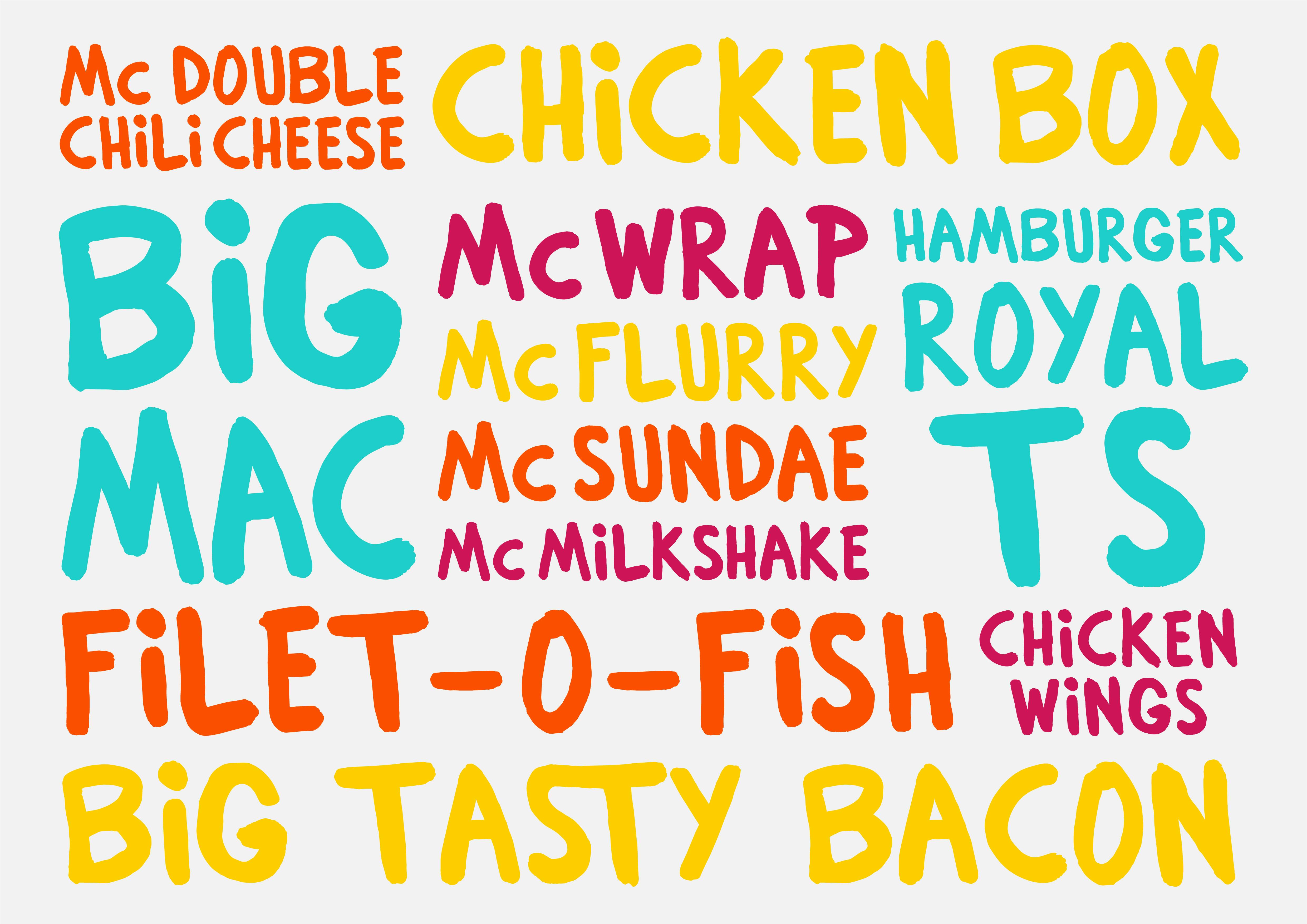 B2302 McDonald's Corporate Font
