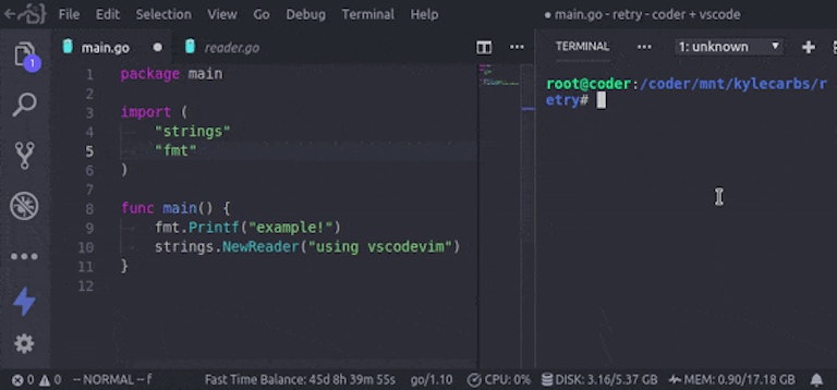 Changing version of Go on the fly