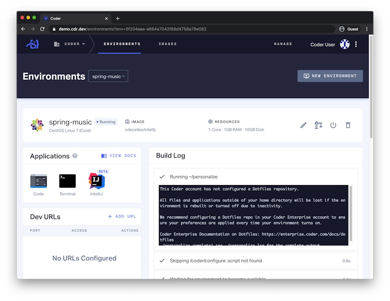 Dev Environment Overview
