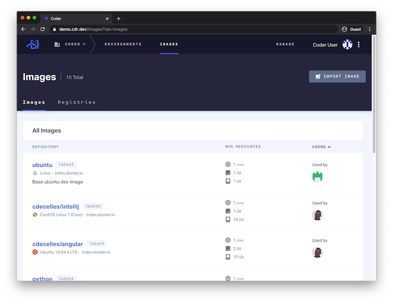 Images Repository