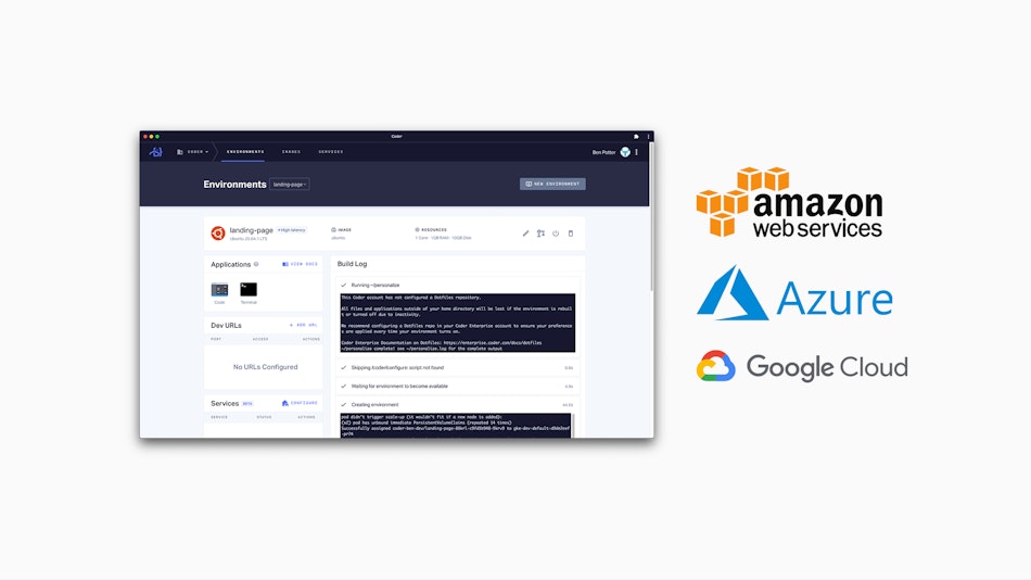 Coder Enterprise in Cloud Marketplaces