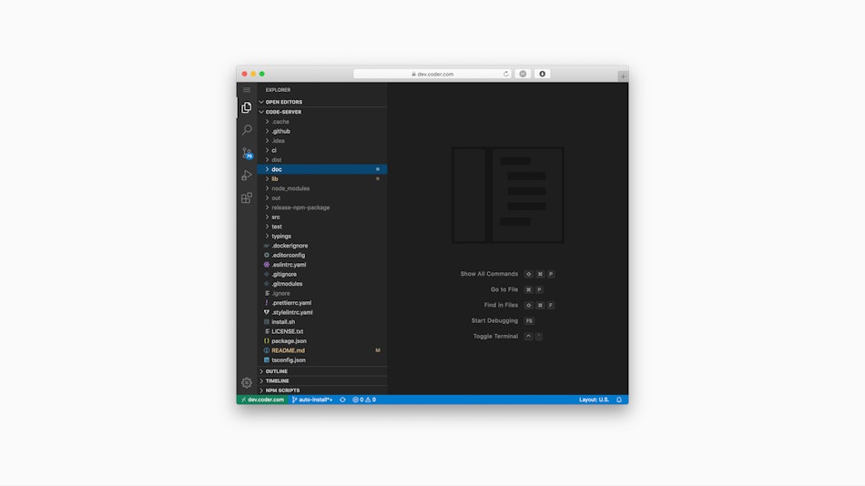code-server screen grab