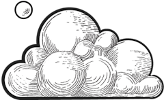 illustration of a cloud
