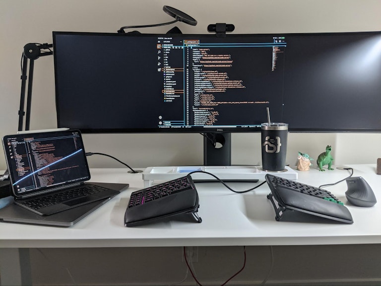 iPad + code-server Development Setup