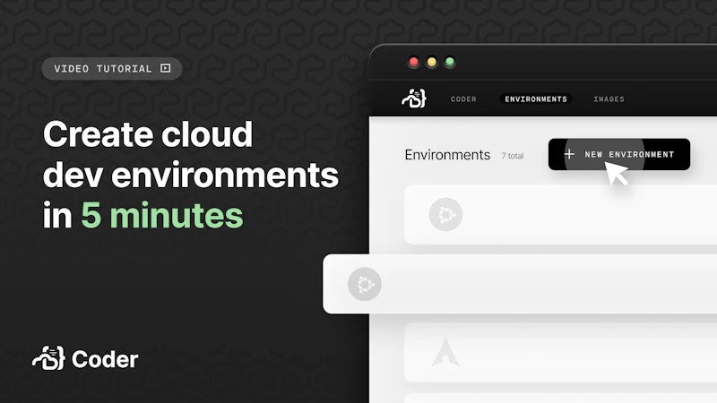 Create cloud dev environments in 5 minutes