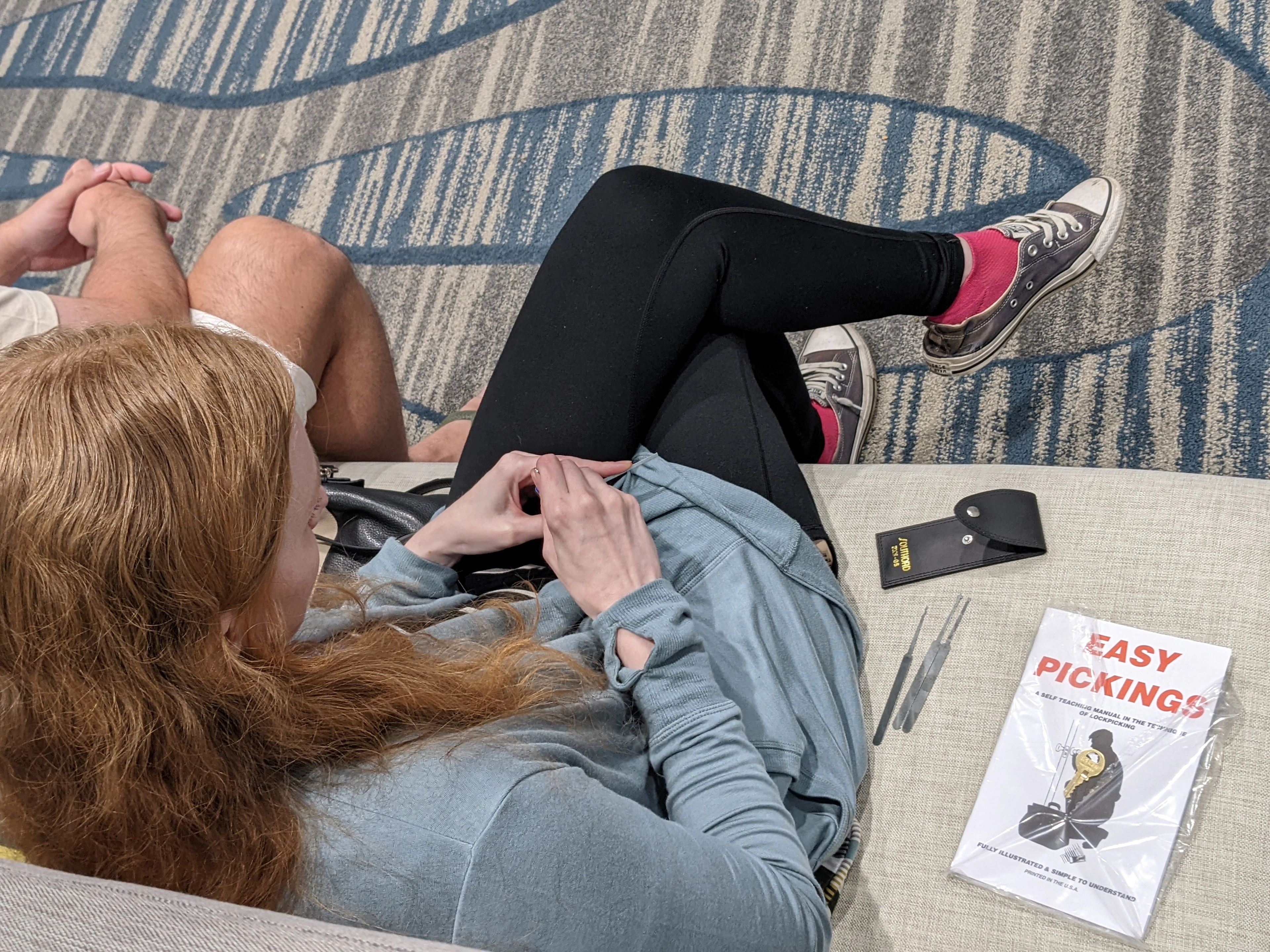 Learning how to pick locks