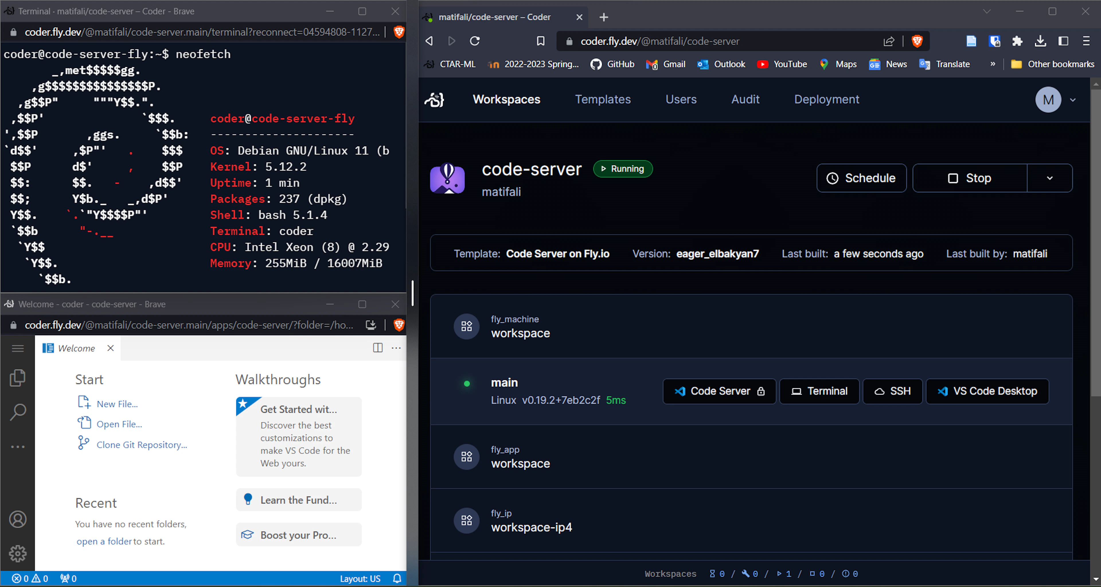 fly.io workspace