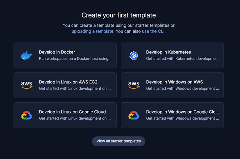 Coder Starter Templates