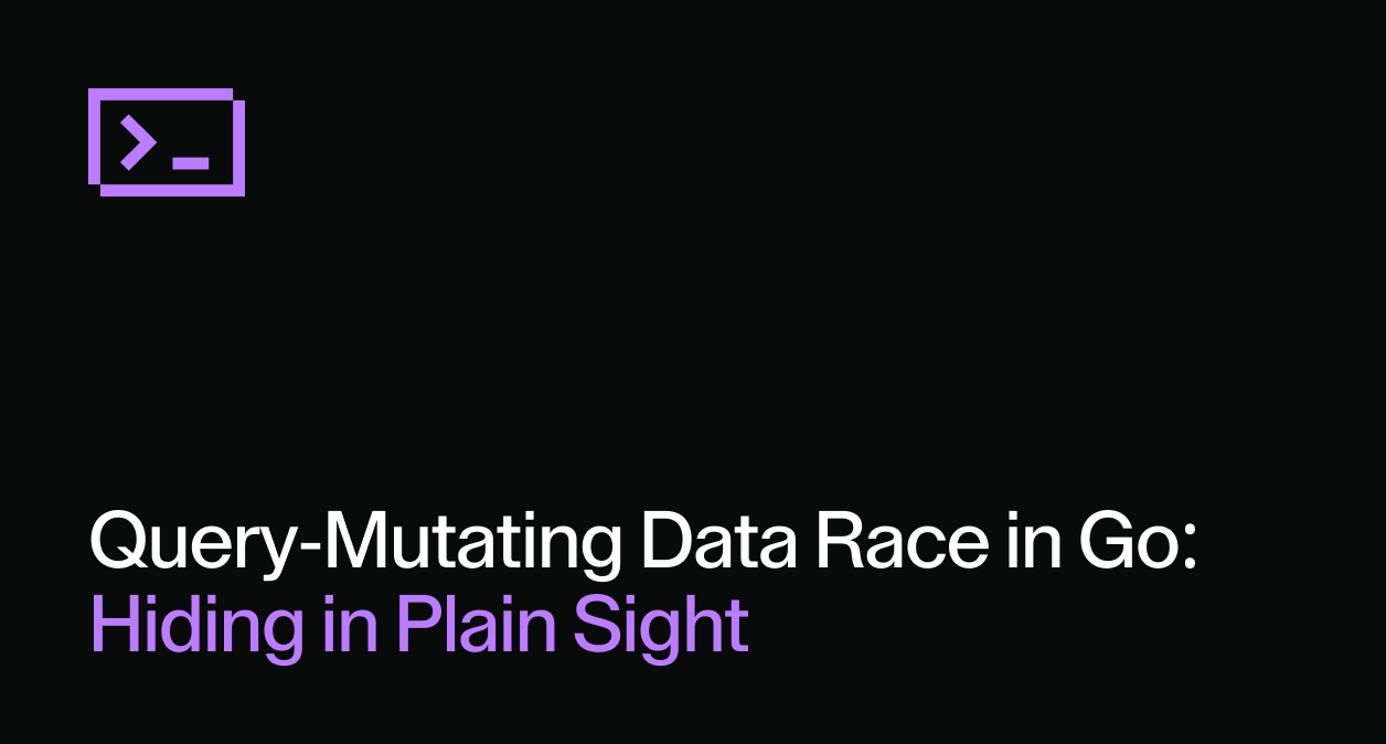 Query-Mutating Data Race in Go: Hiding in Plain Sight
