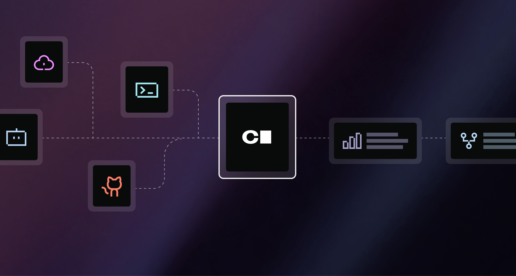 AI Bridge conceptual graphic