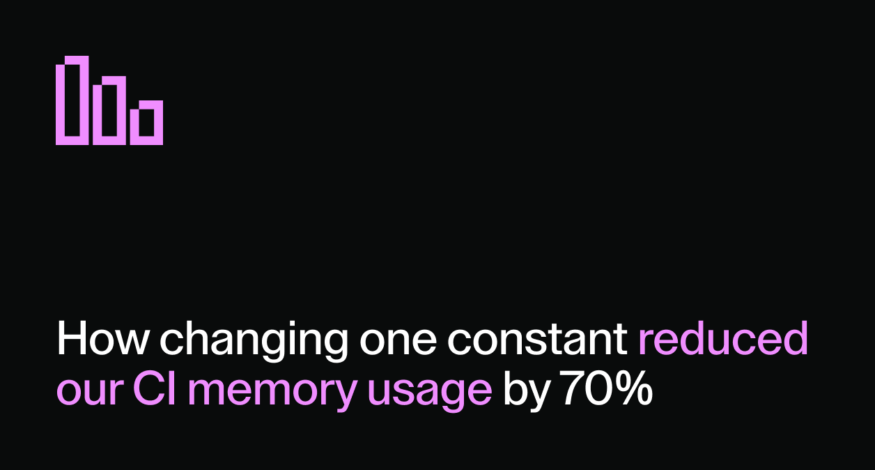 A blog post thumbnail of the title and a bar icon on a black background