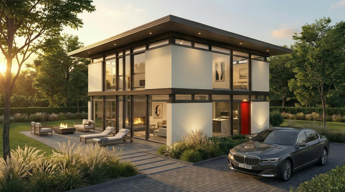 New flat-roof design