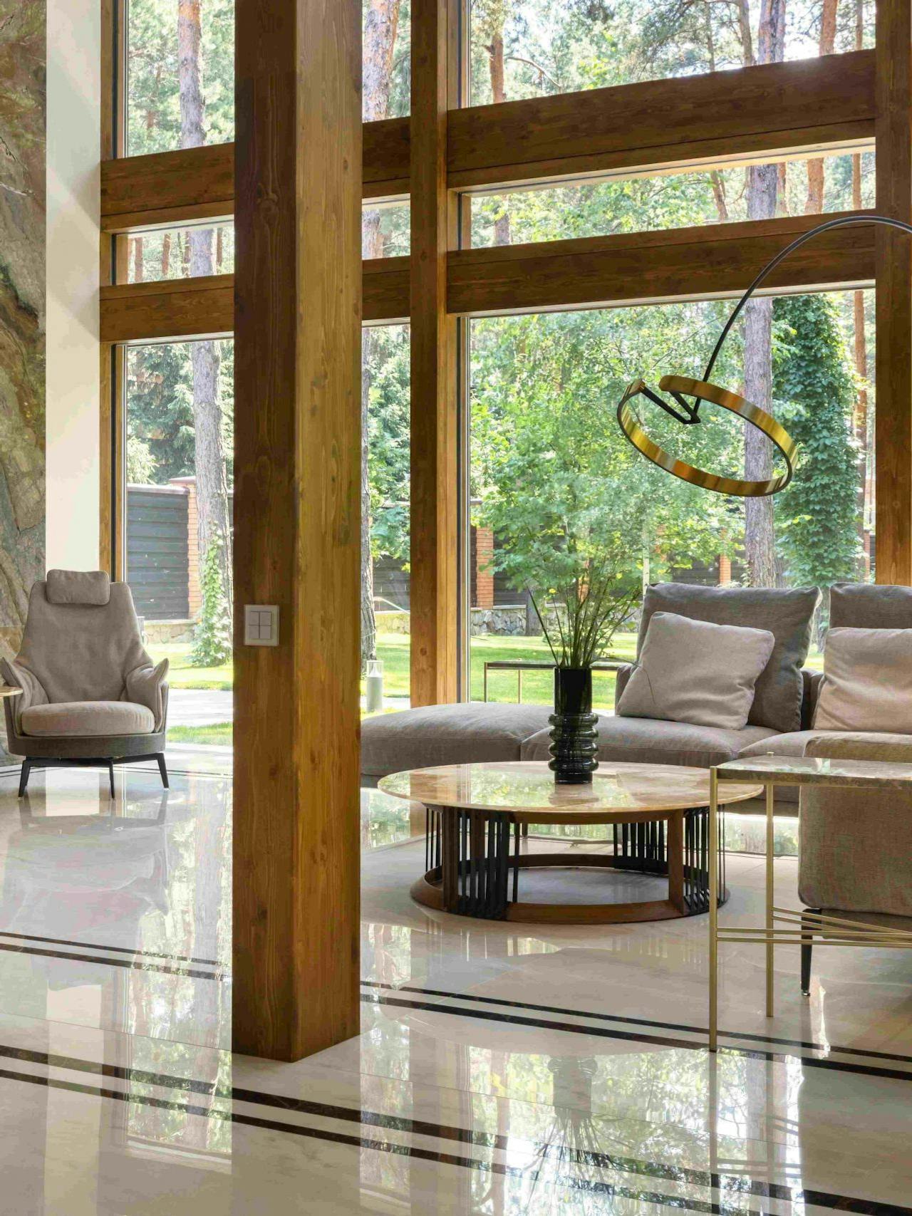 Triple glazing in a KAGER timber-and-glass home