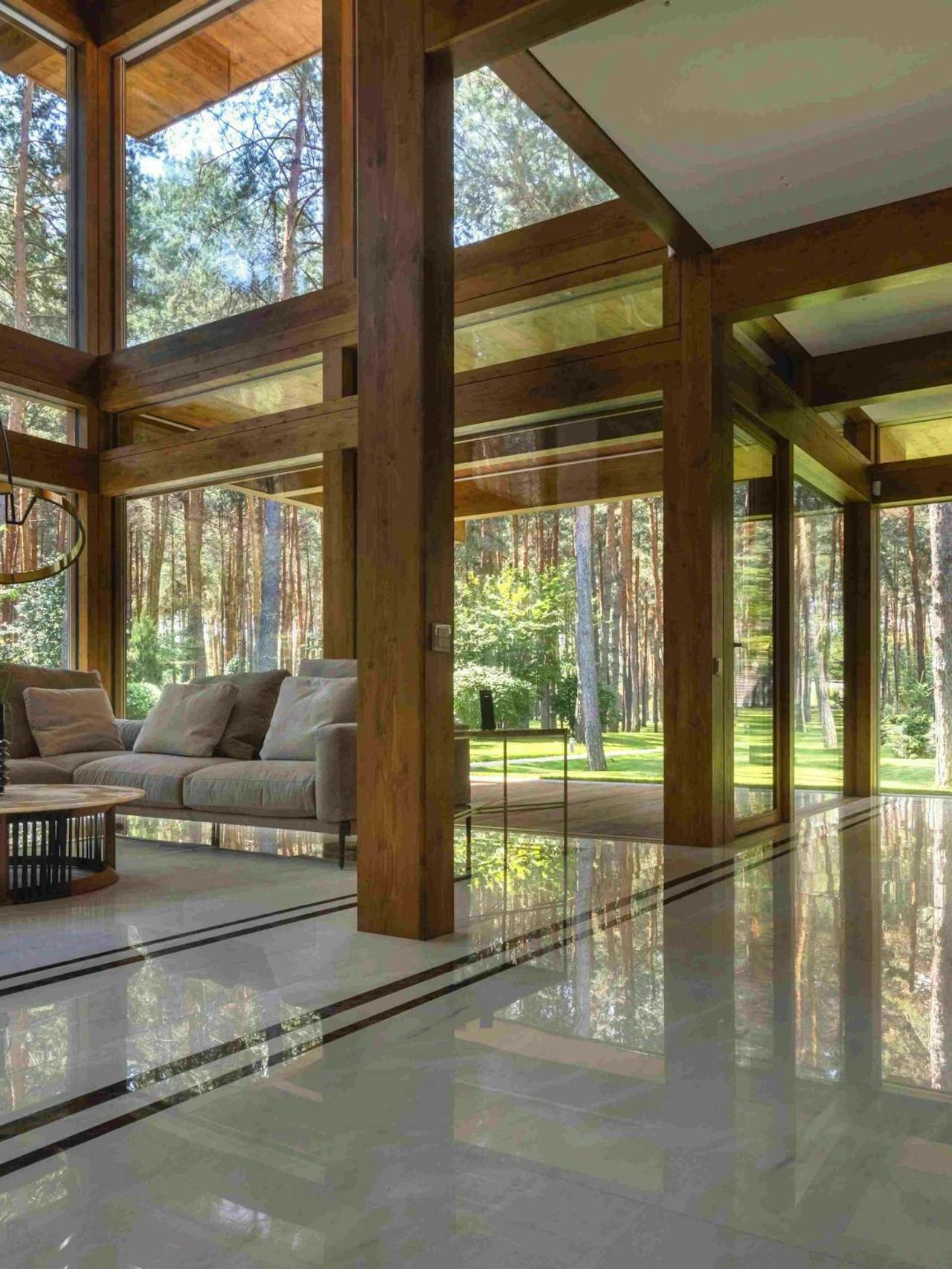 Open-plan living space