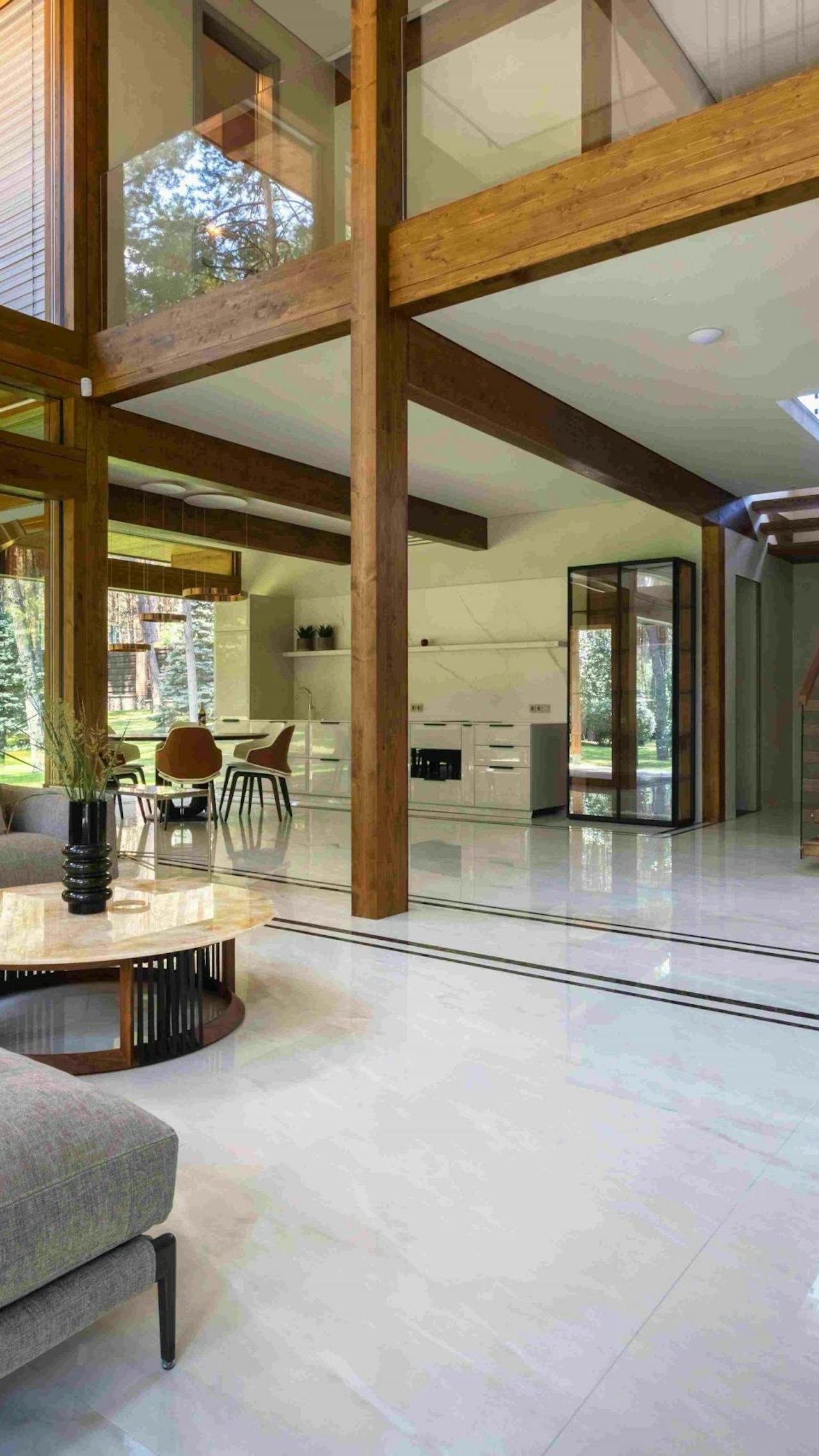 Open-plan living space