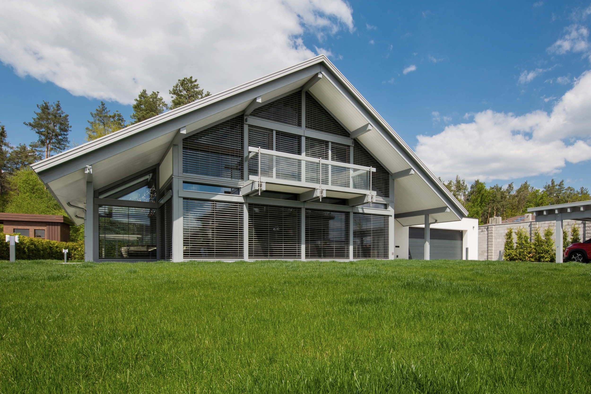 Edition enclosed eaves with timber lining