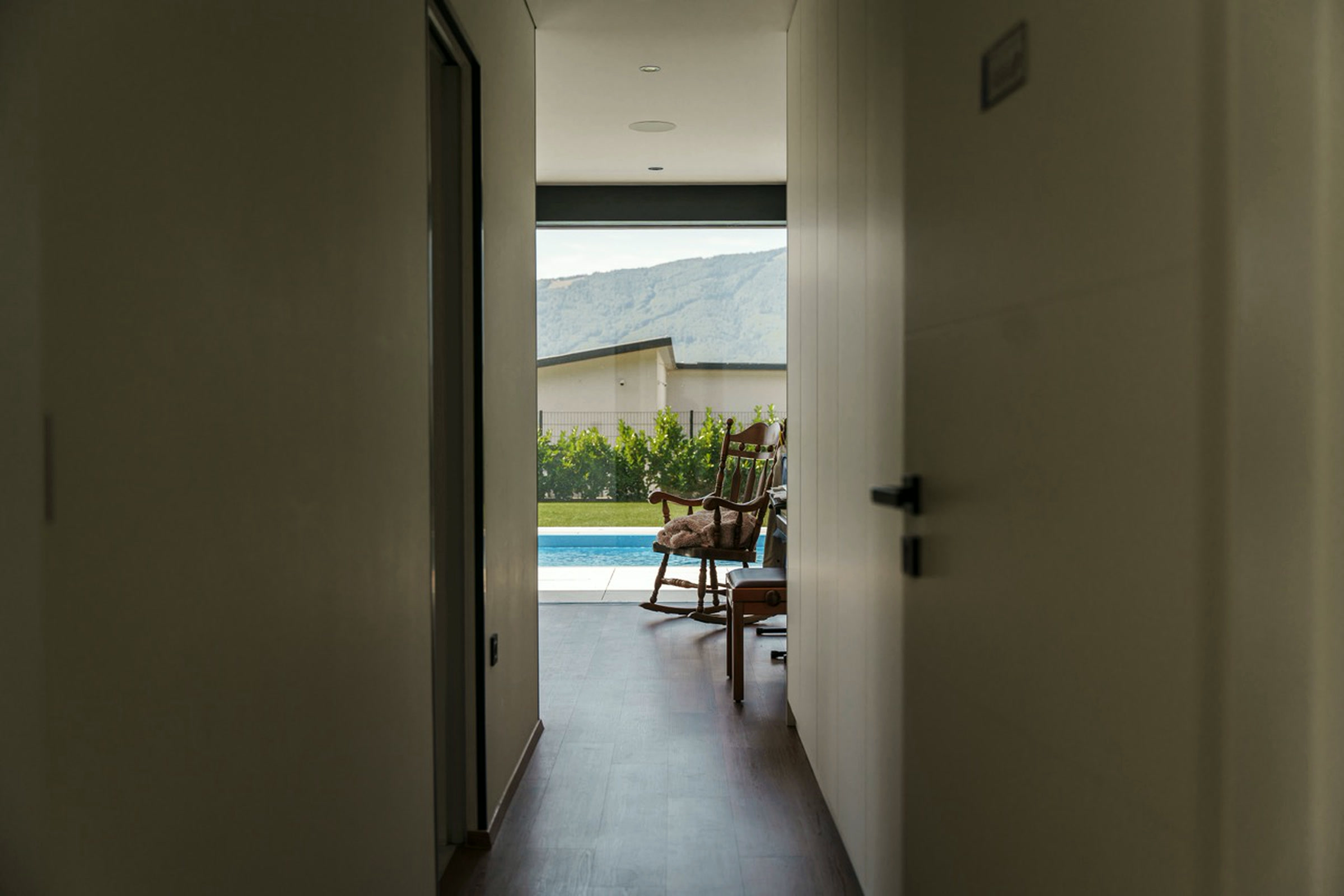 Entrance to the bedroom