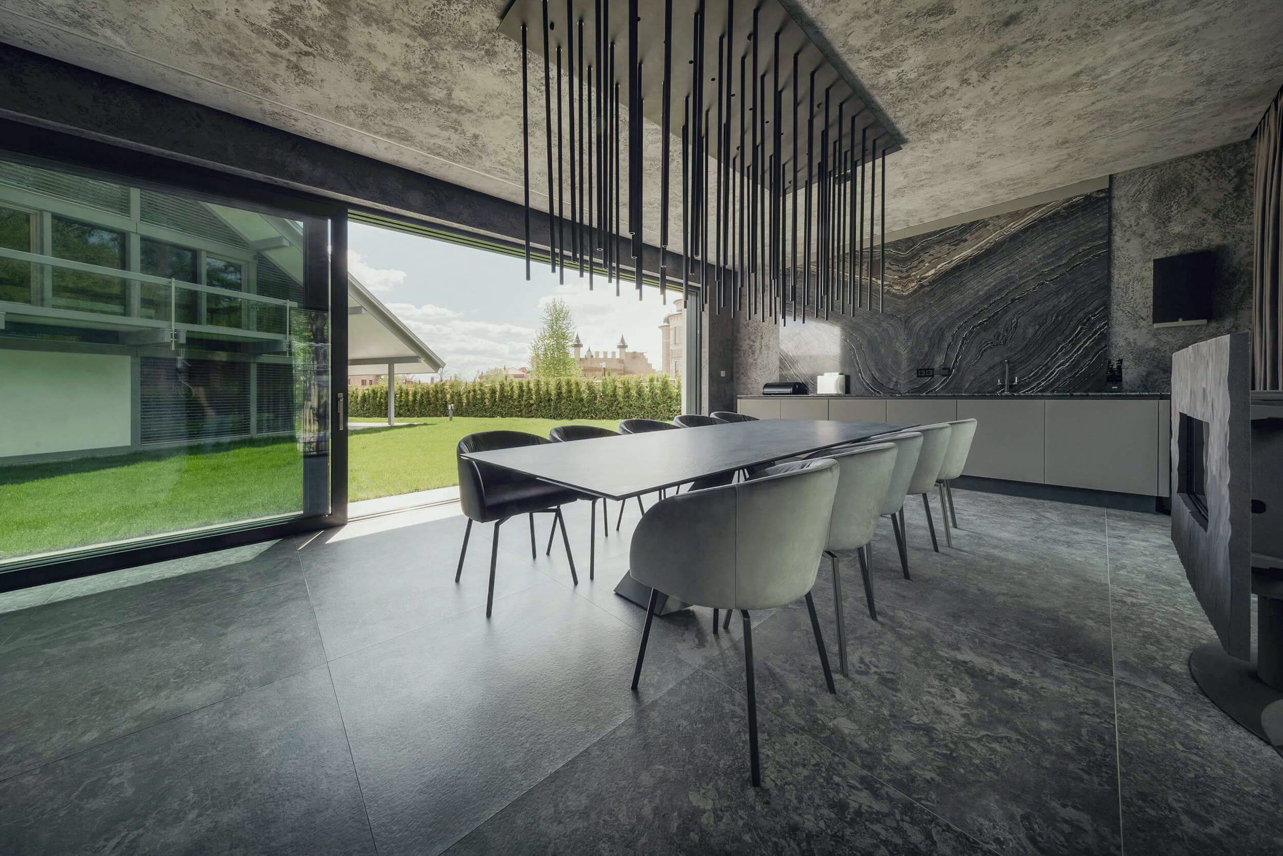 Holz-Glas-Haus