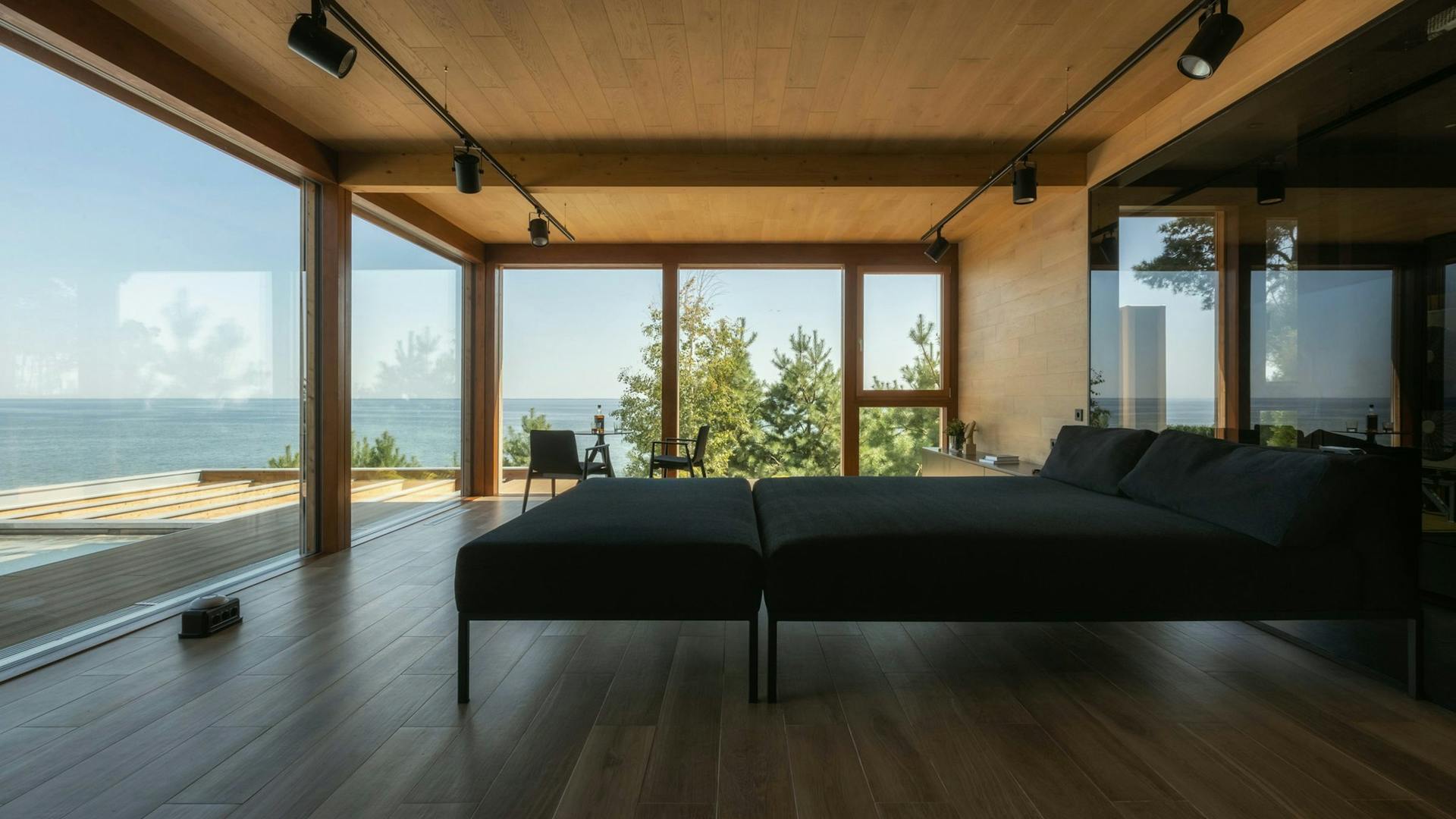 Schlafzimmer mit Aussicht