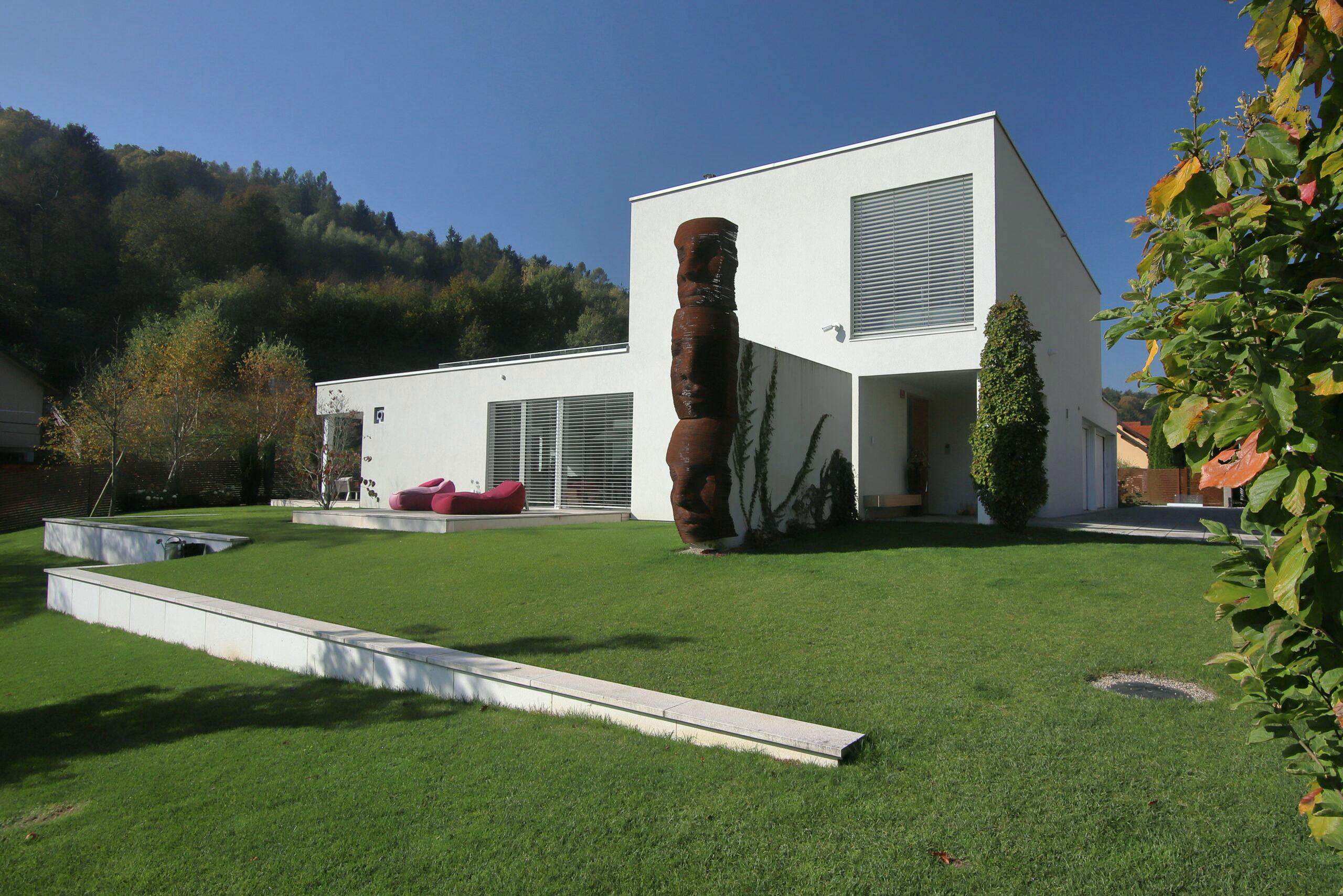 Timber-and-glass house
