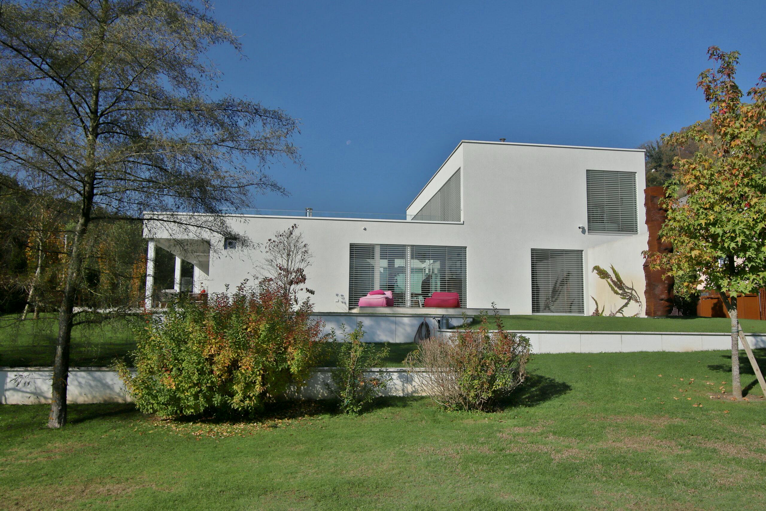 Modern house with a pool