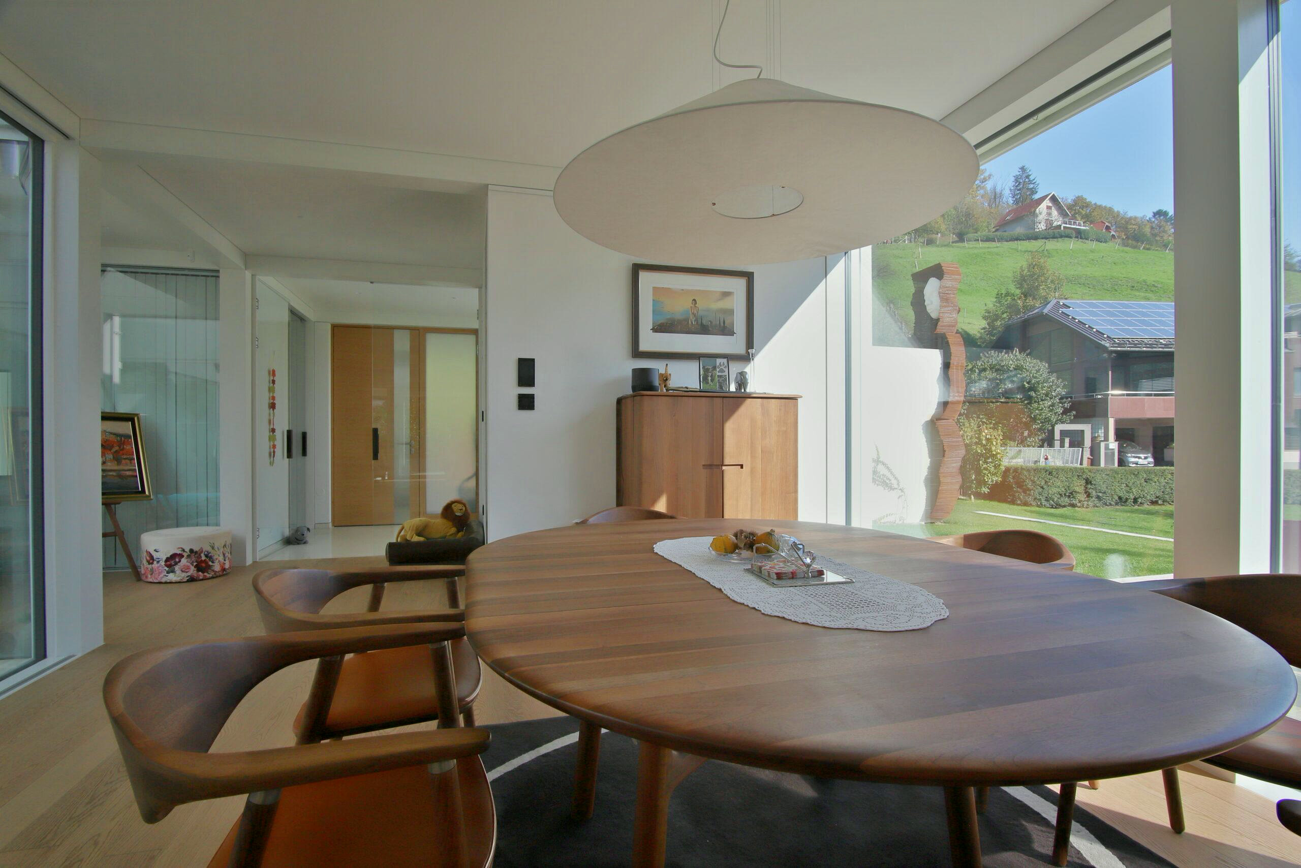 Open dining area