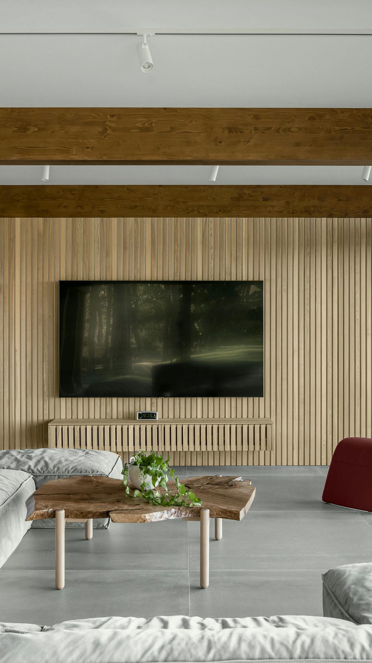 Open-plan living area