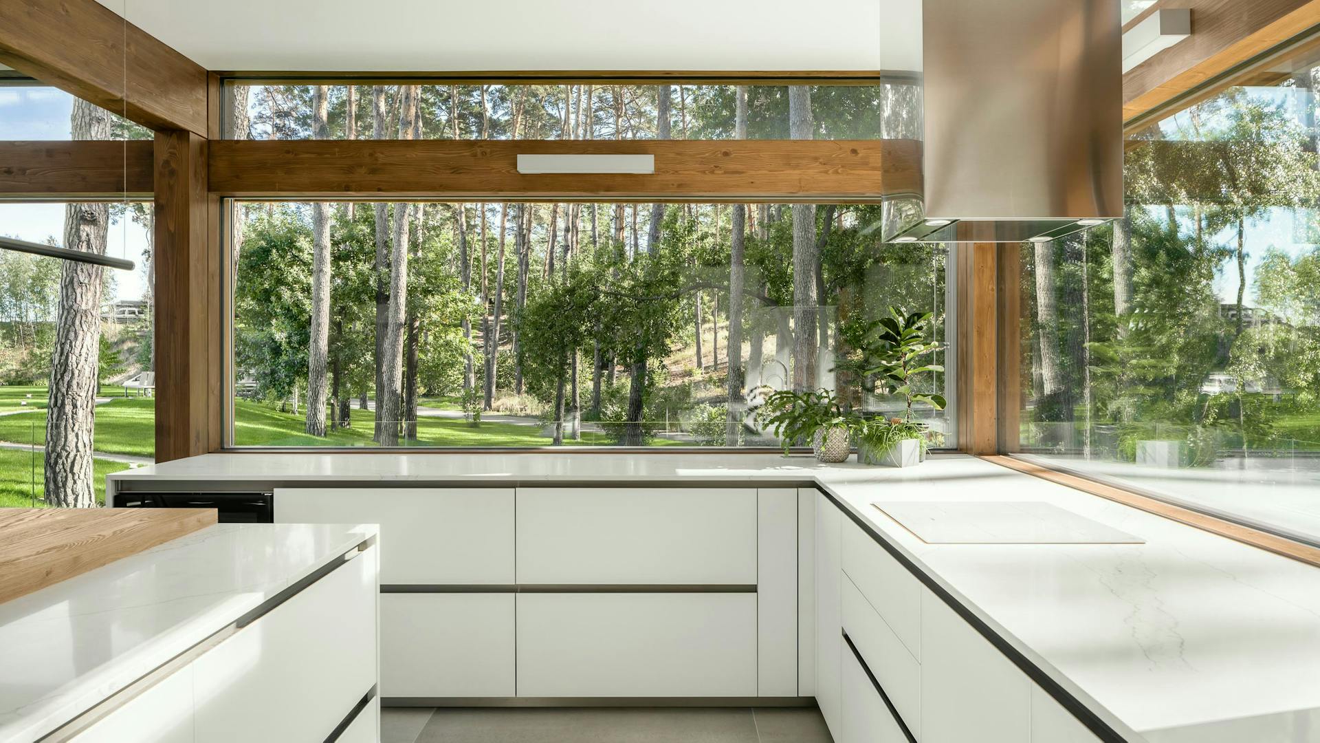 Kitchen with a view