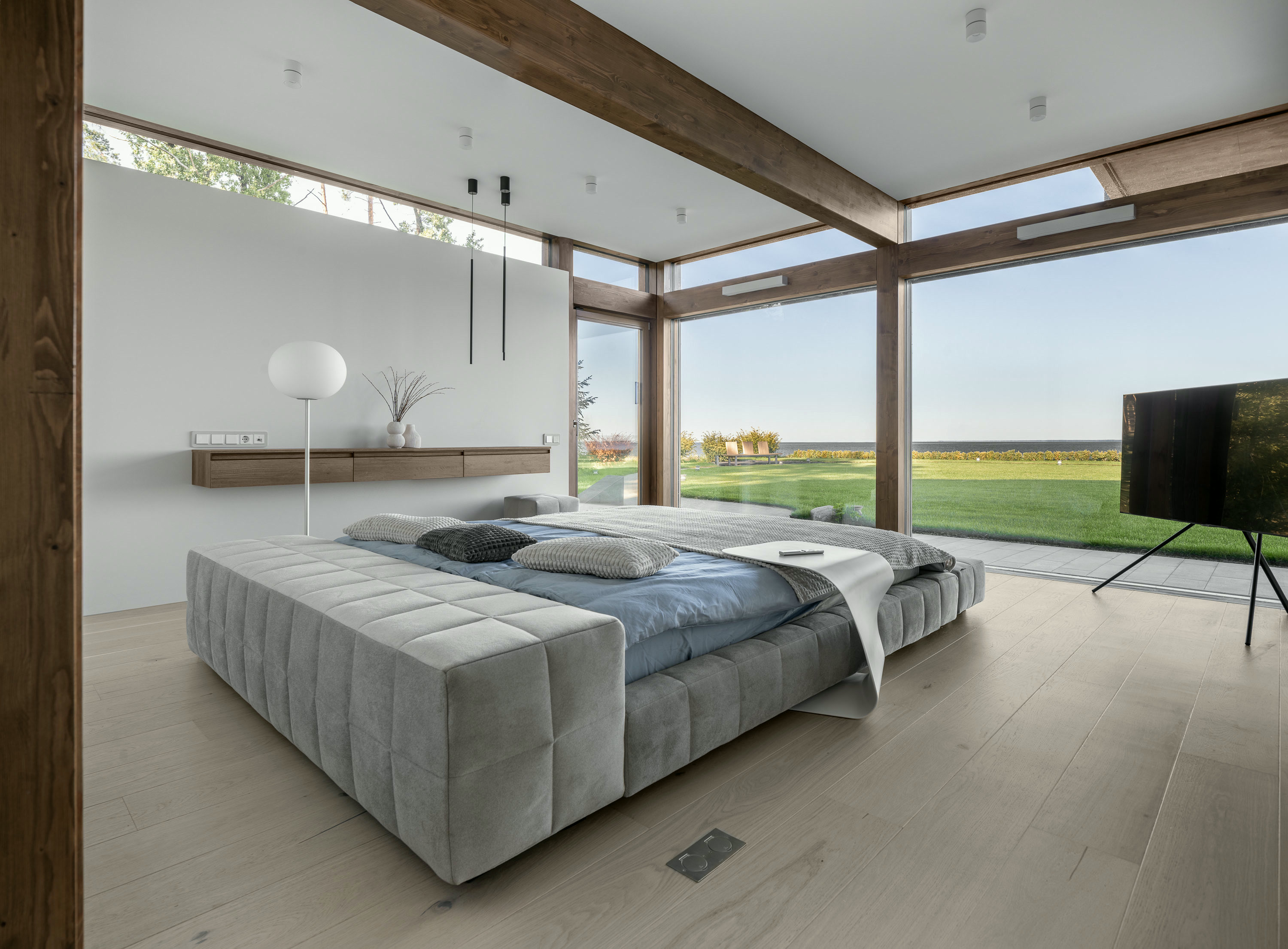 Schlafzimmer mit Aussicht