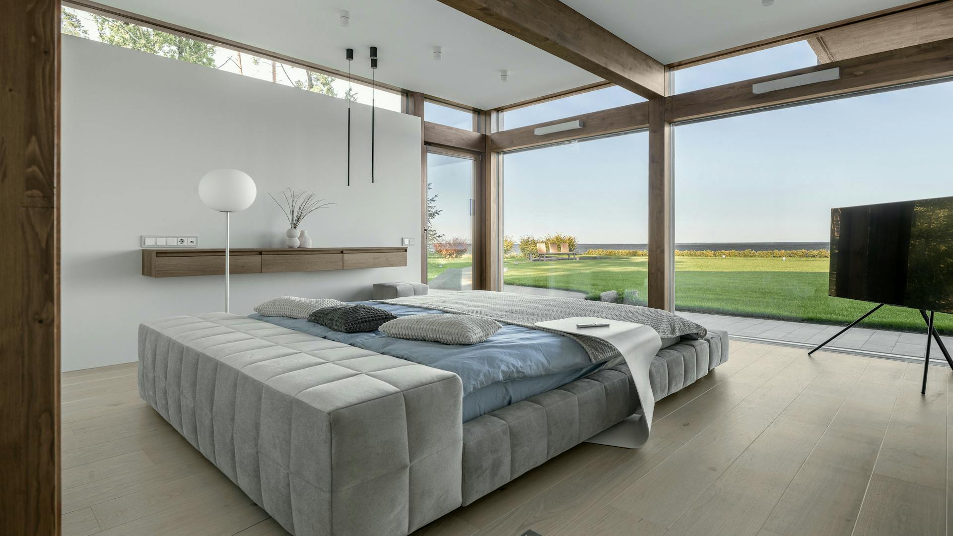 Bedroom with a view