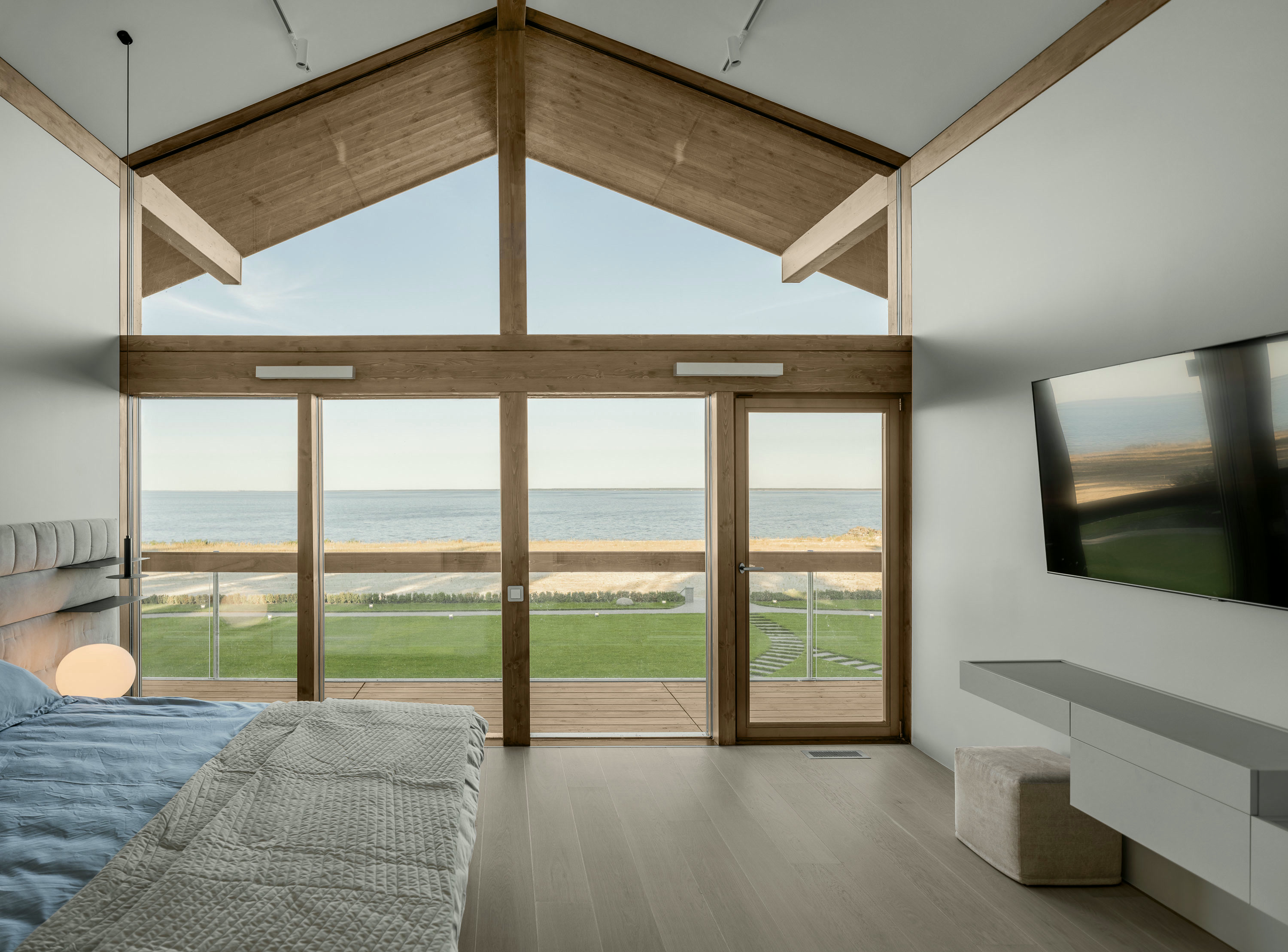Schlafzimmer mit Aussicht