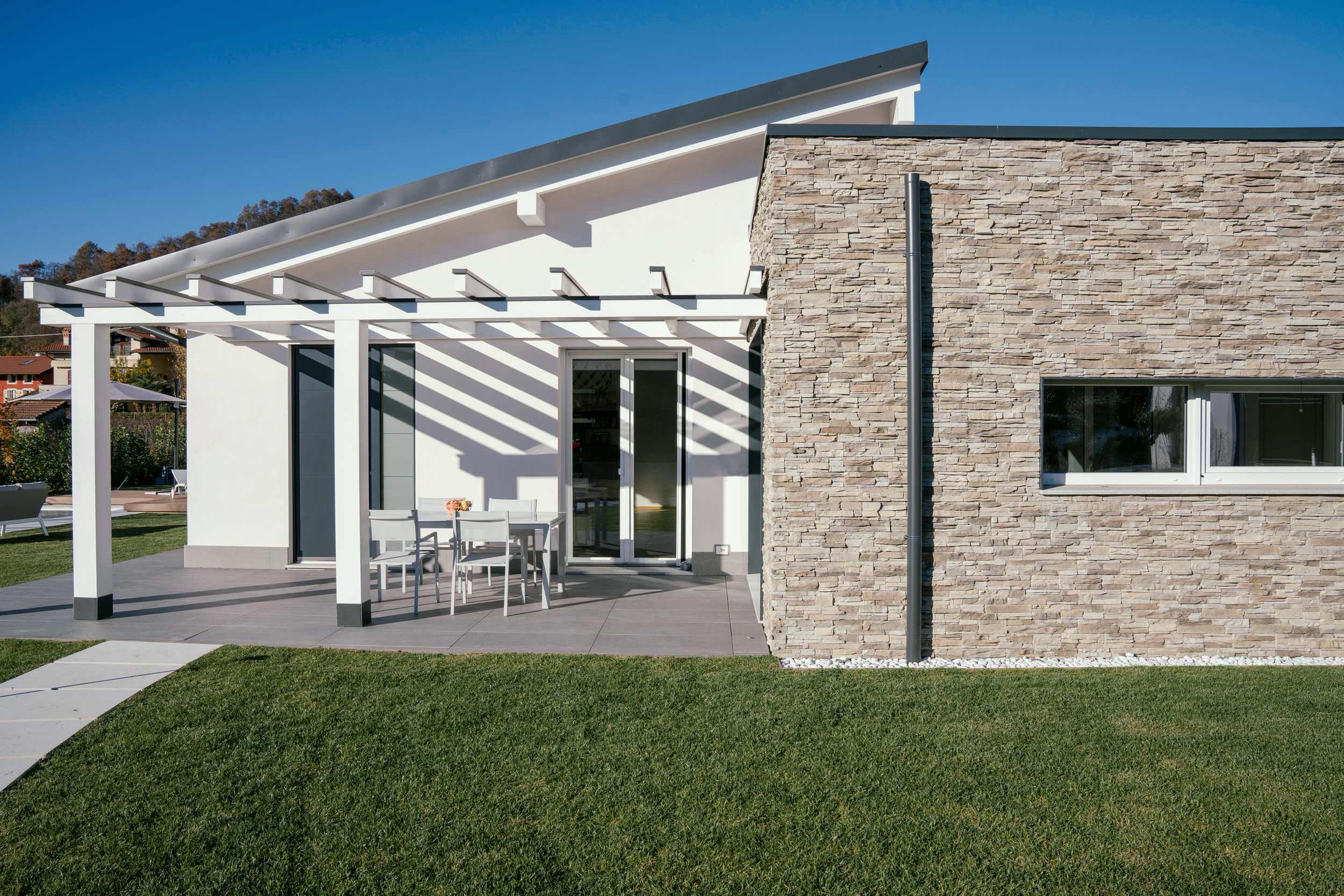 Timber-and-glass house