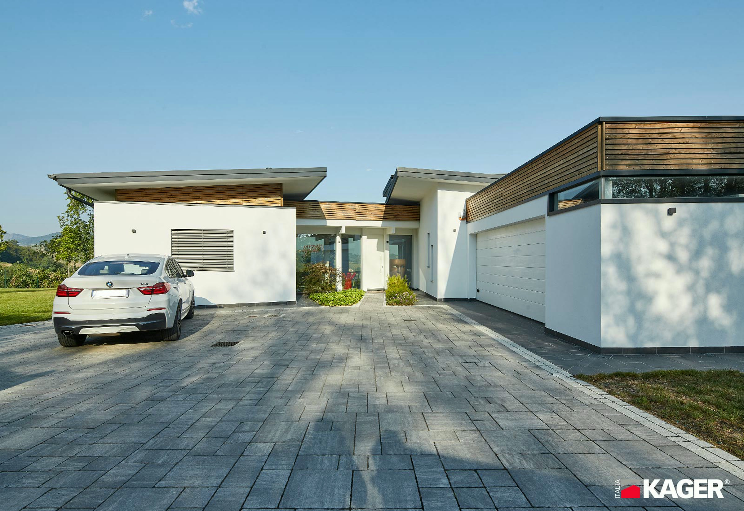 Timber-and-glass house