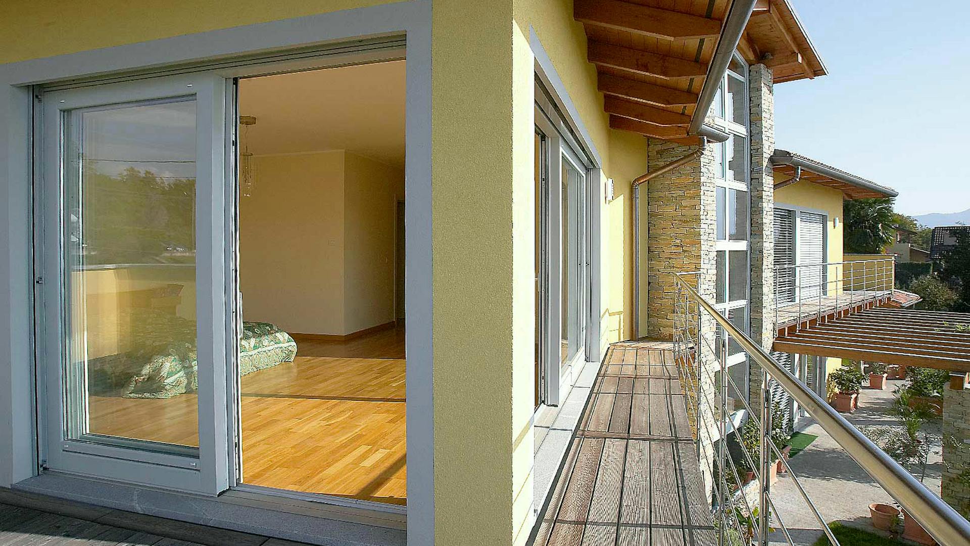 Holz-Glas-Haus