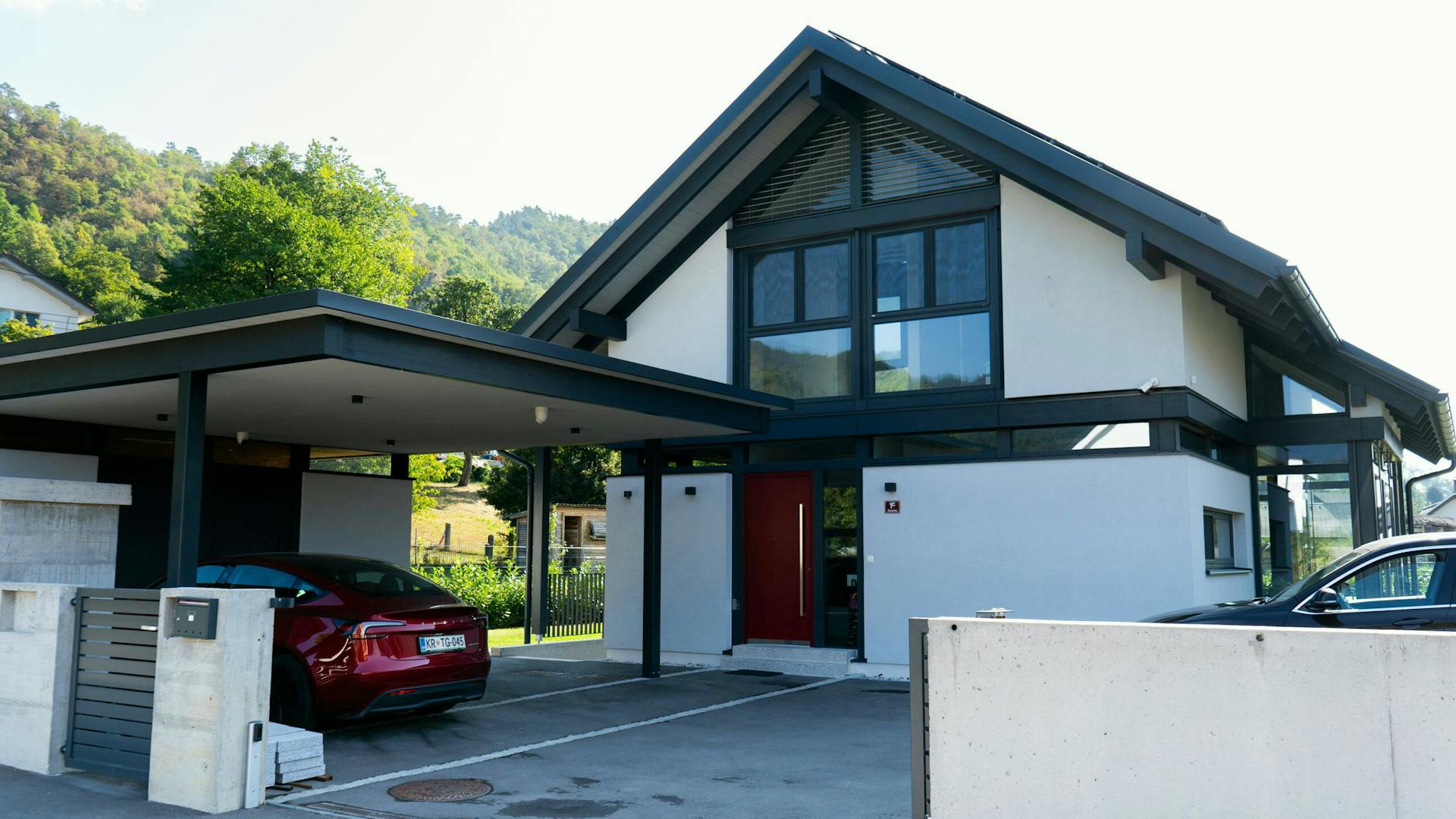 Holz-Glas-Haus