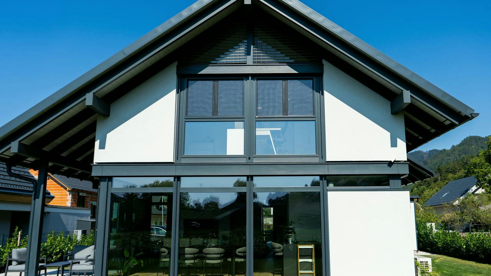 Holz-Glas-Haus
