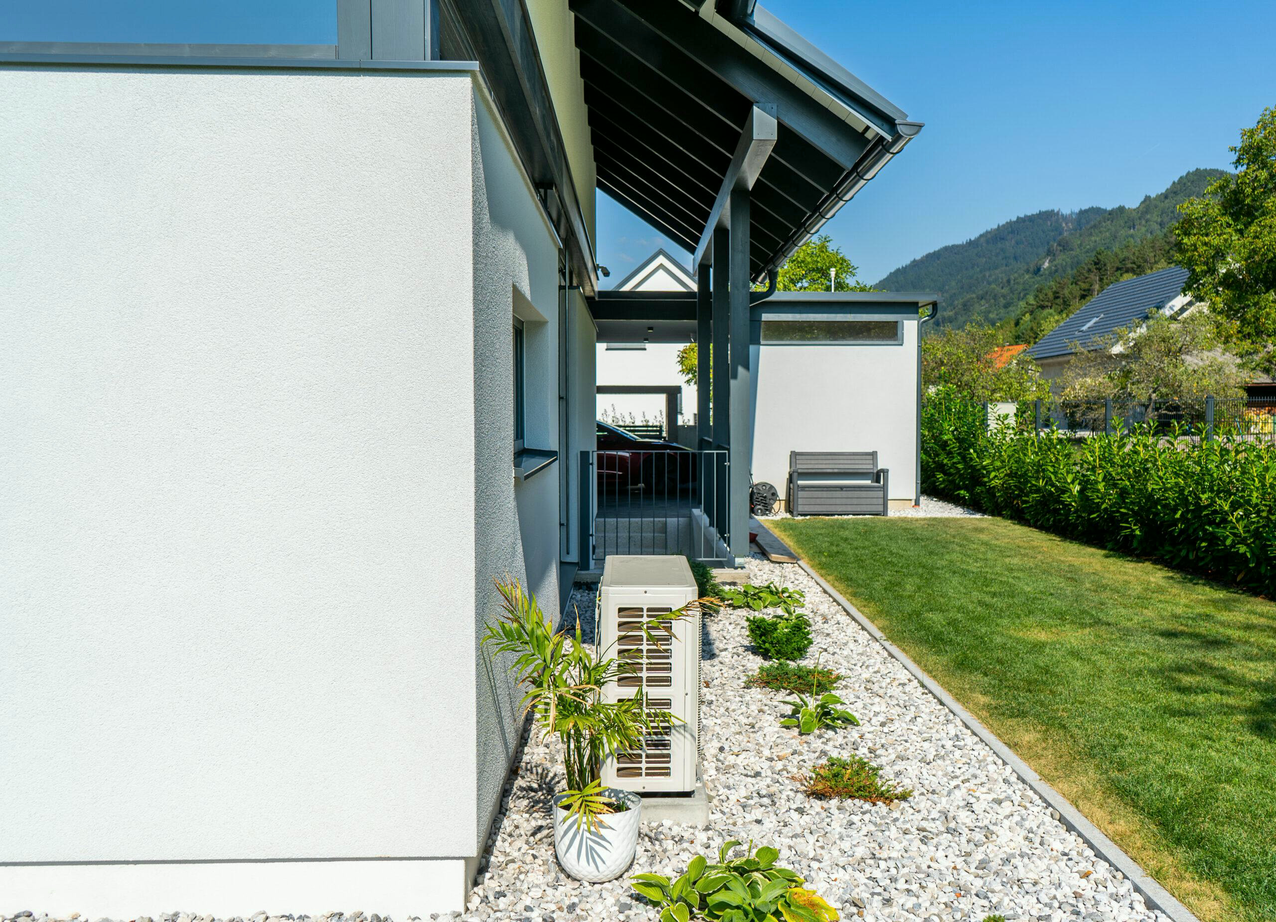 Timber-and-glass house