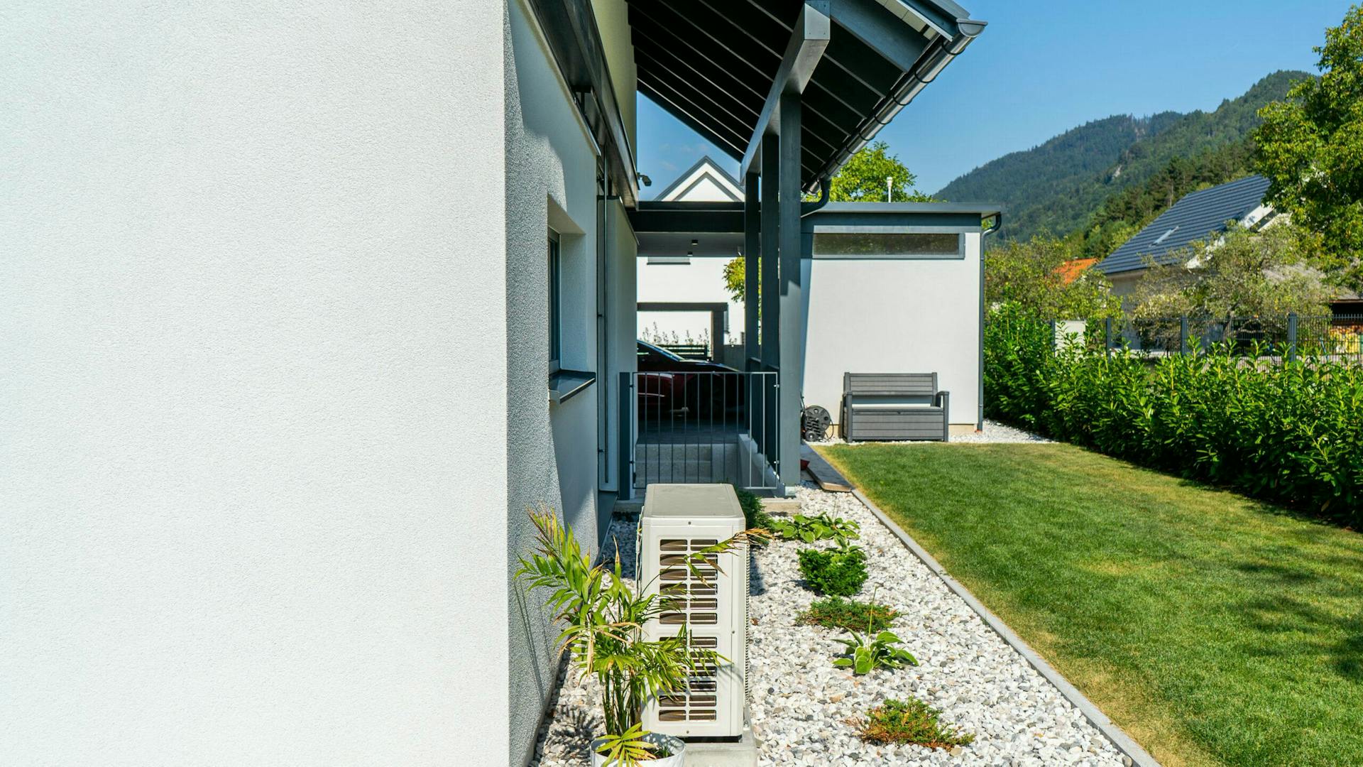 Holz-Glas-Haus