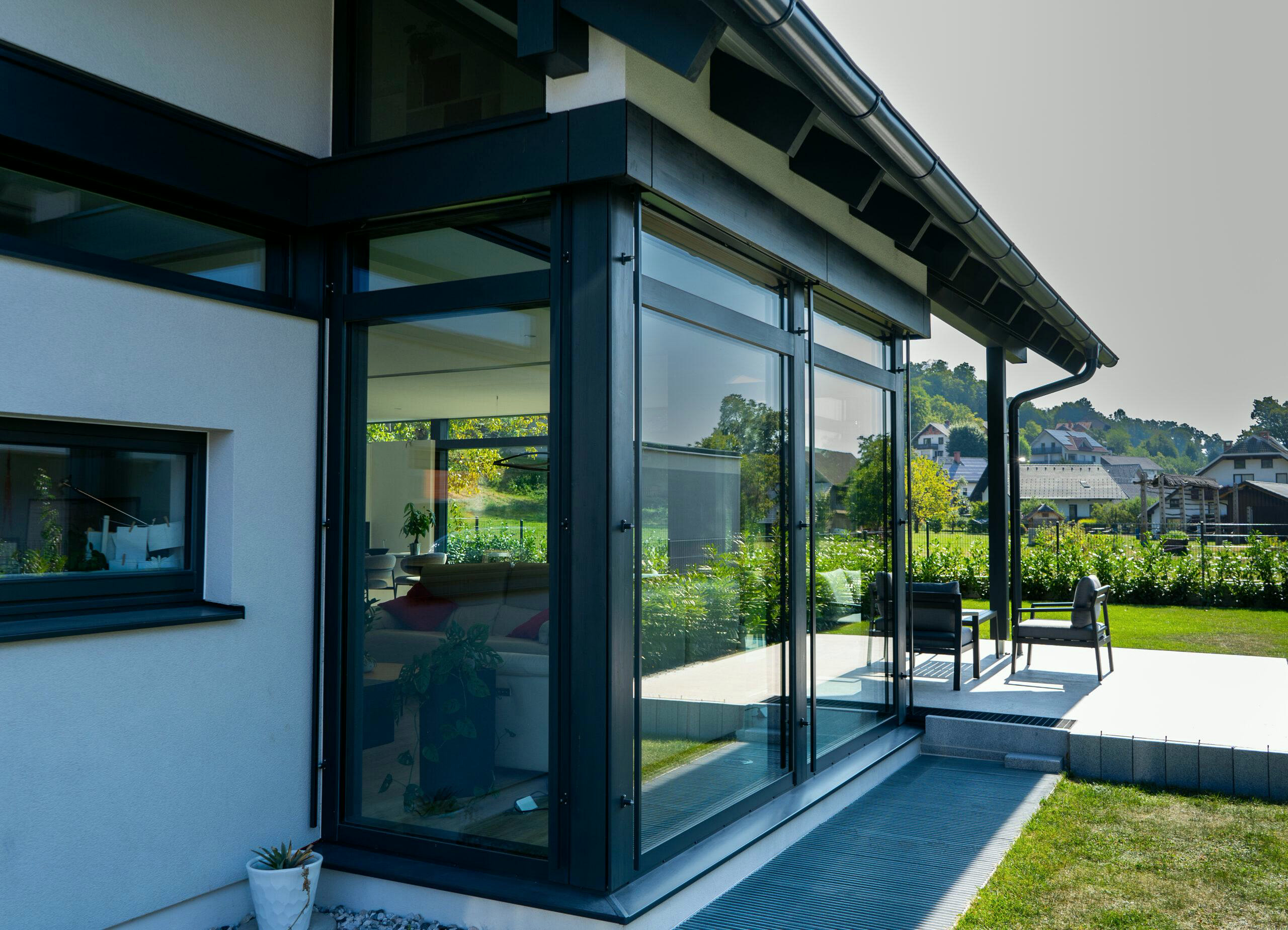 Glass walls