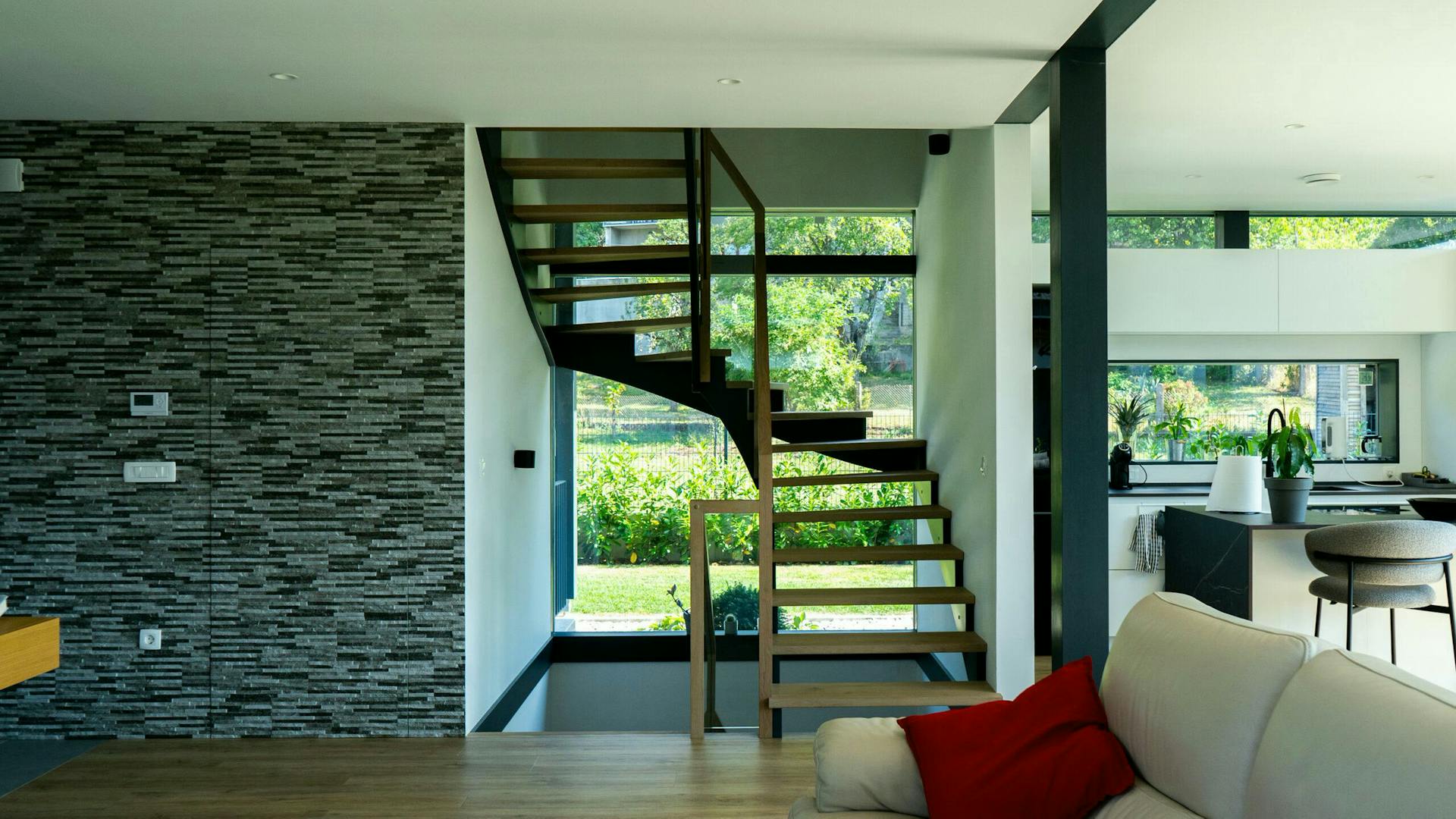 Offene Treppe
