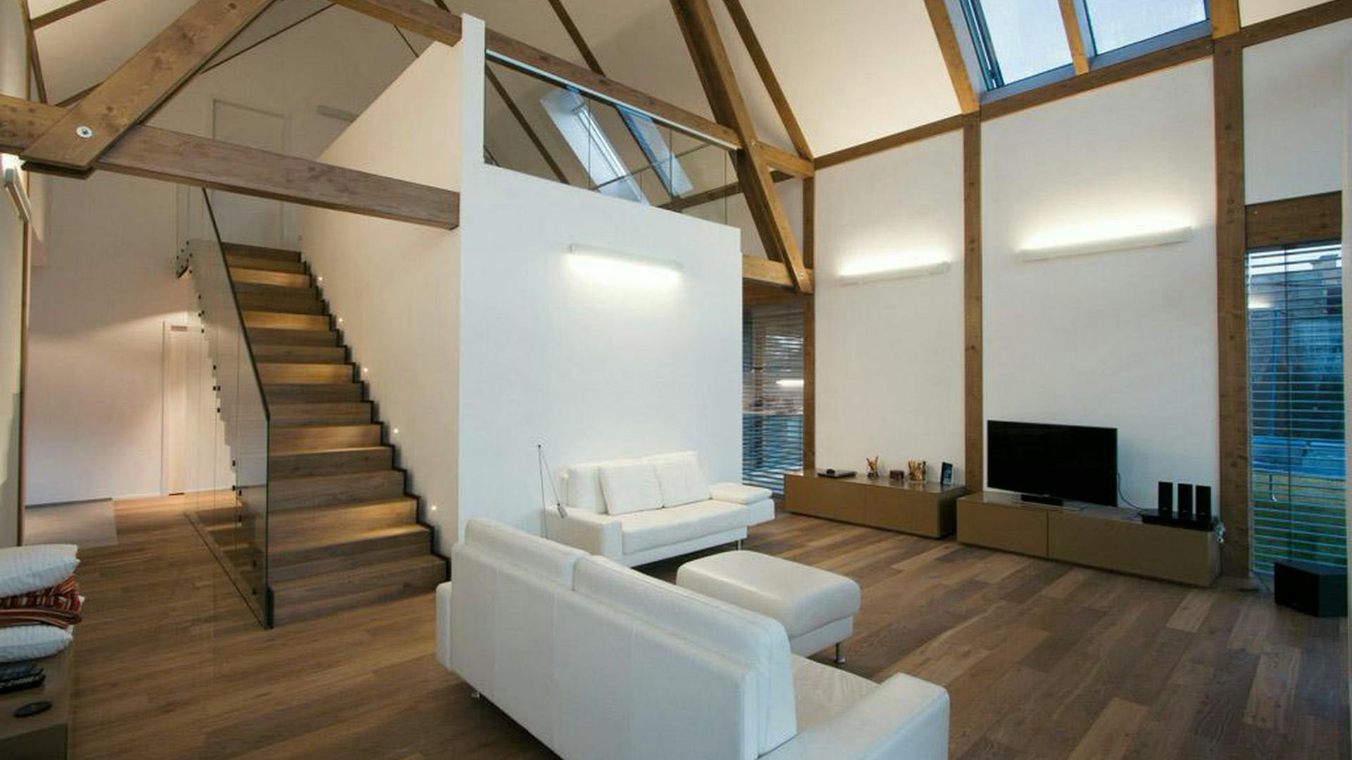 Open-plan living area