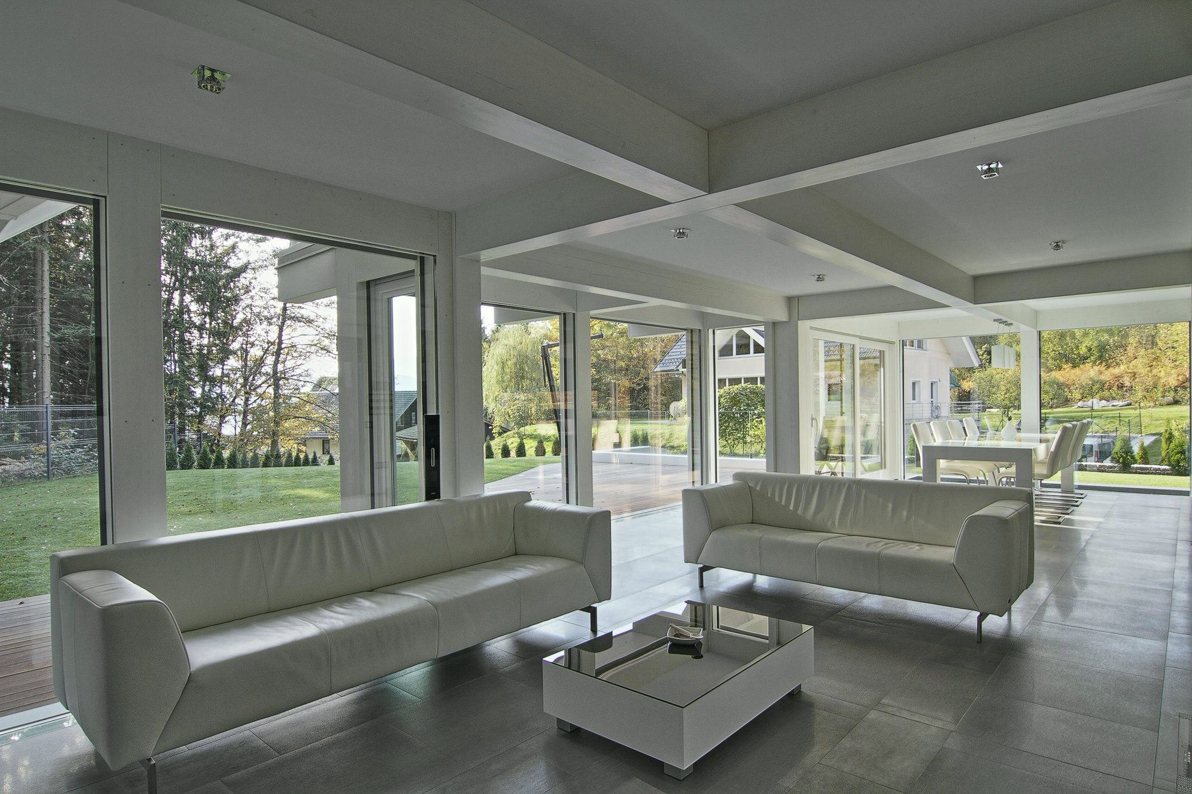 Open-plan living area