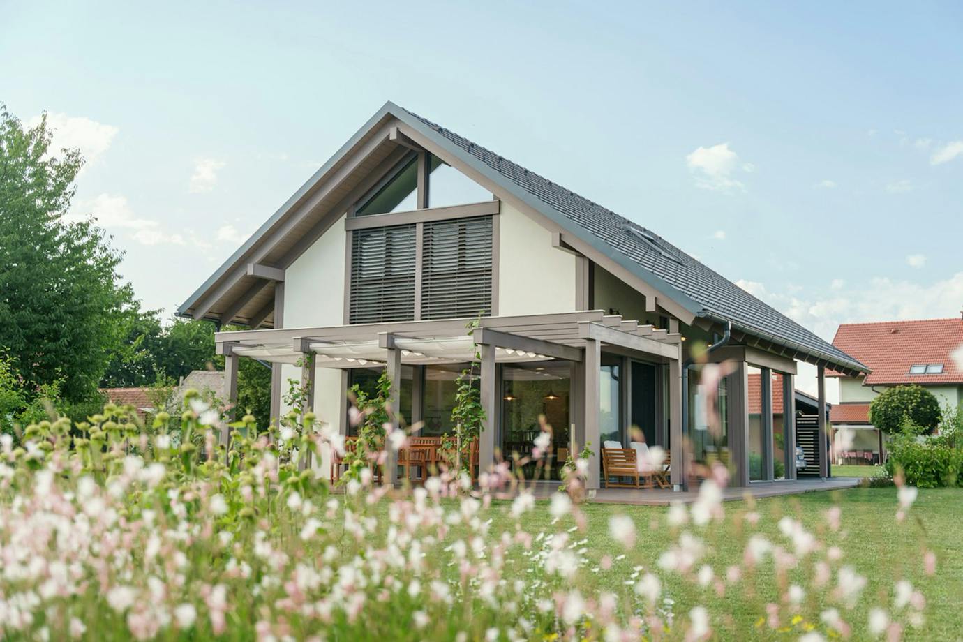 Timber-and-glass home