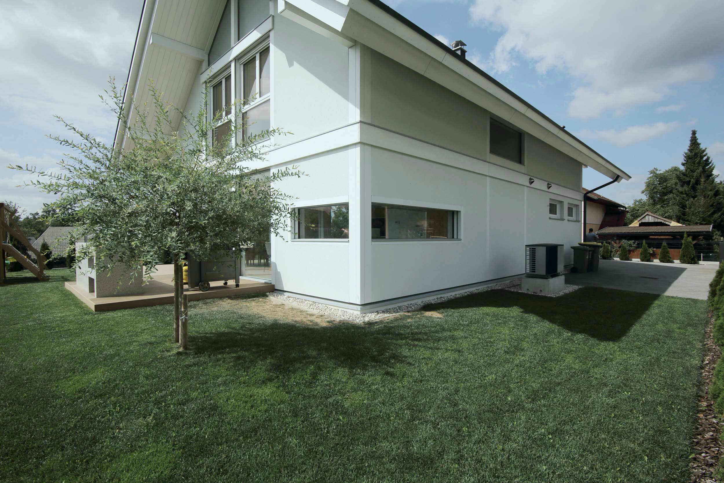 Timber-and-glass house