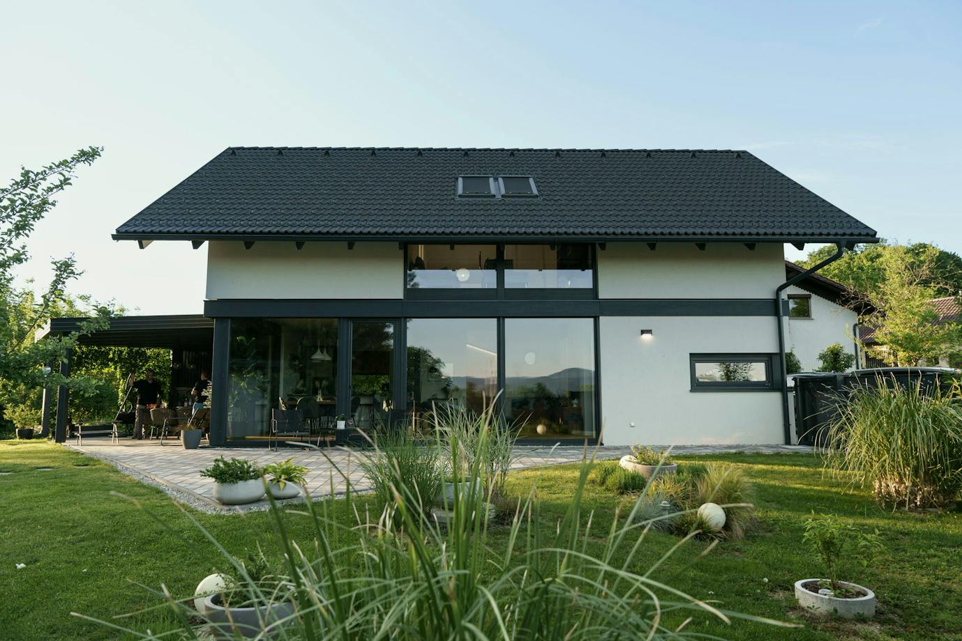 Timber-and-glass home