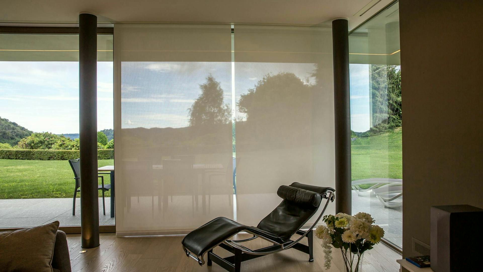 Open-plan living area