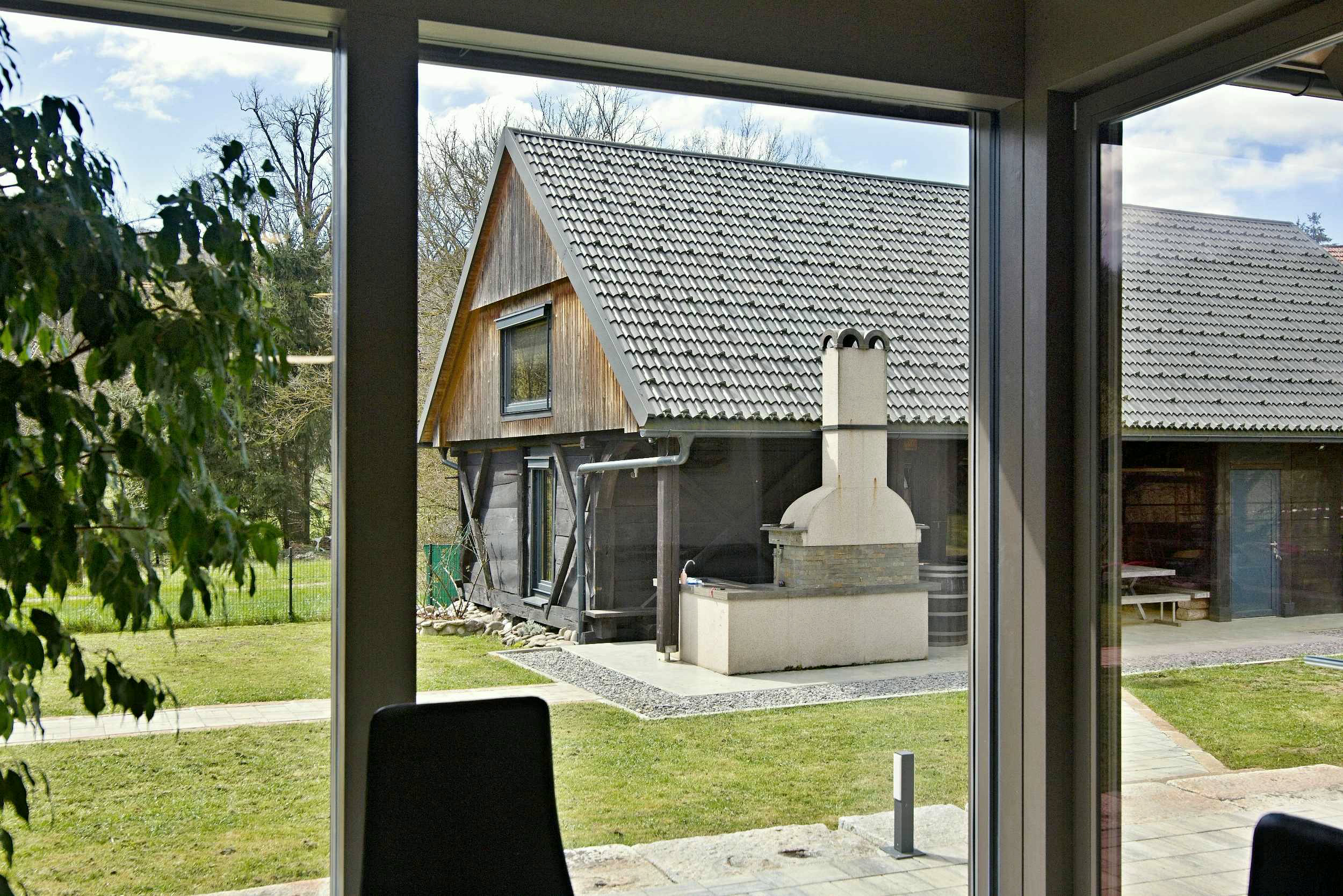 Open-plan living area