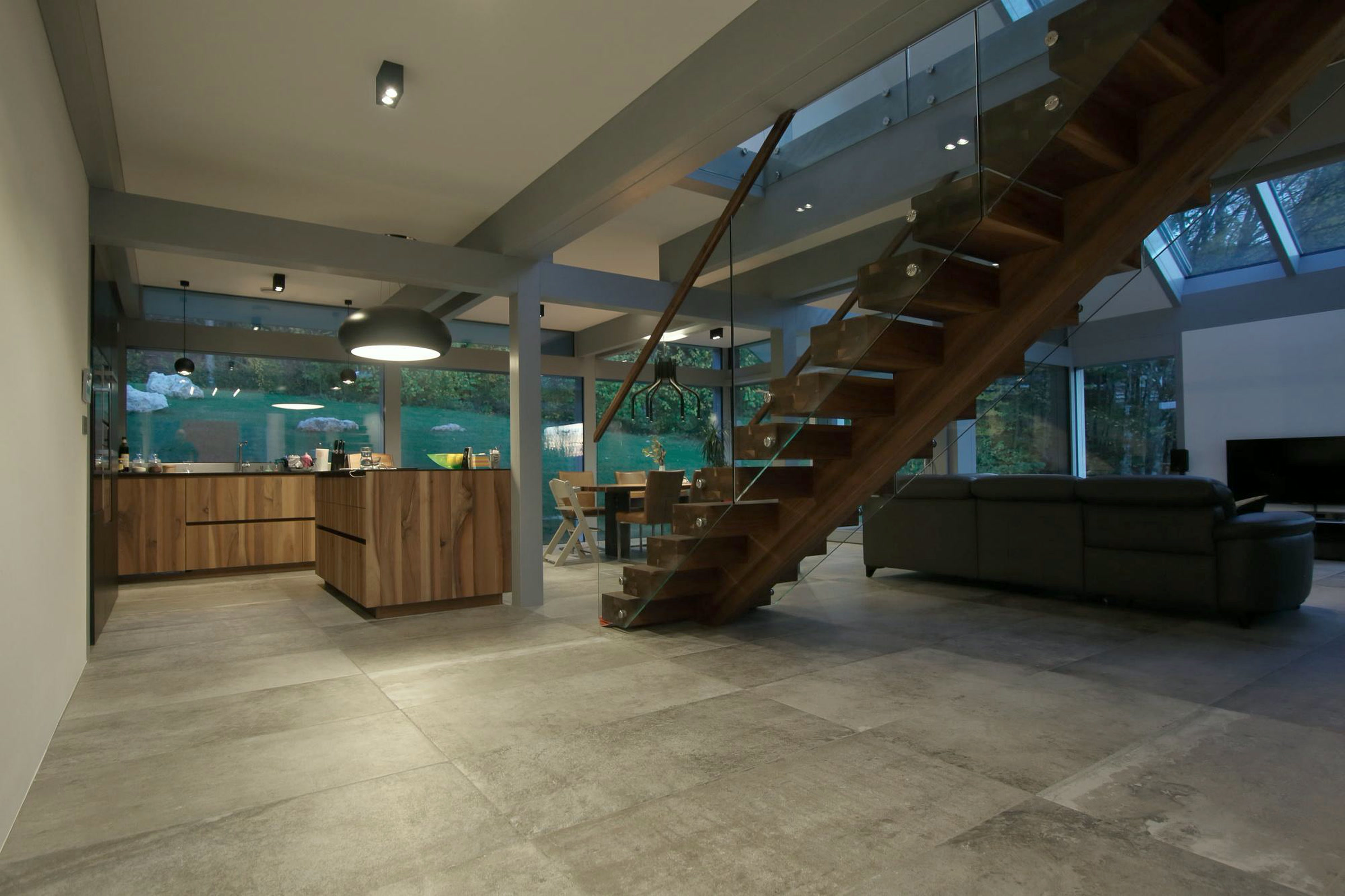 Offene Treppe