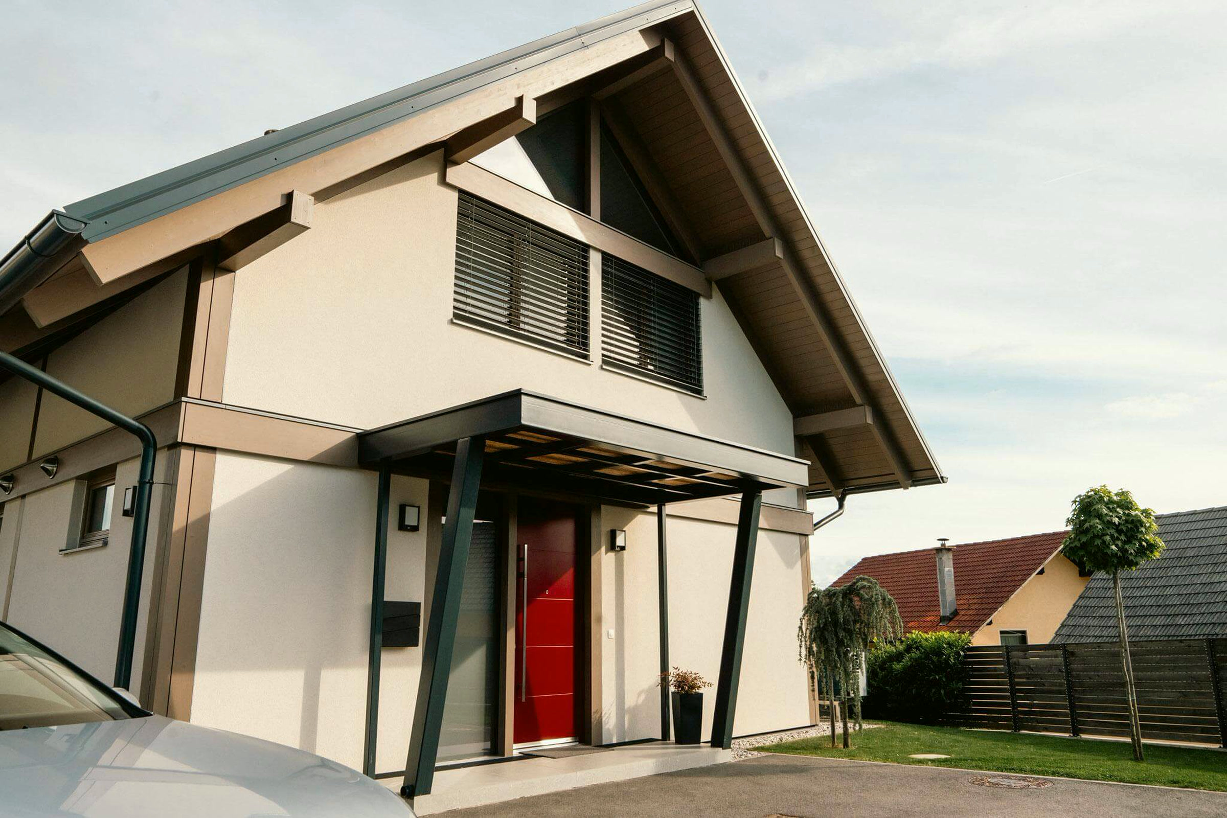 Holz-Glas-Haus