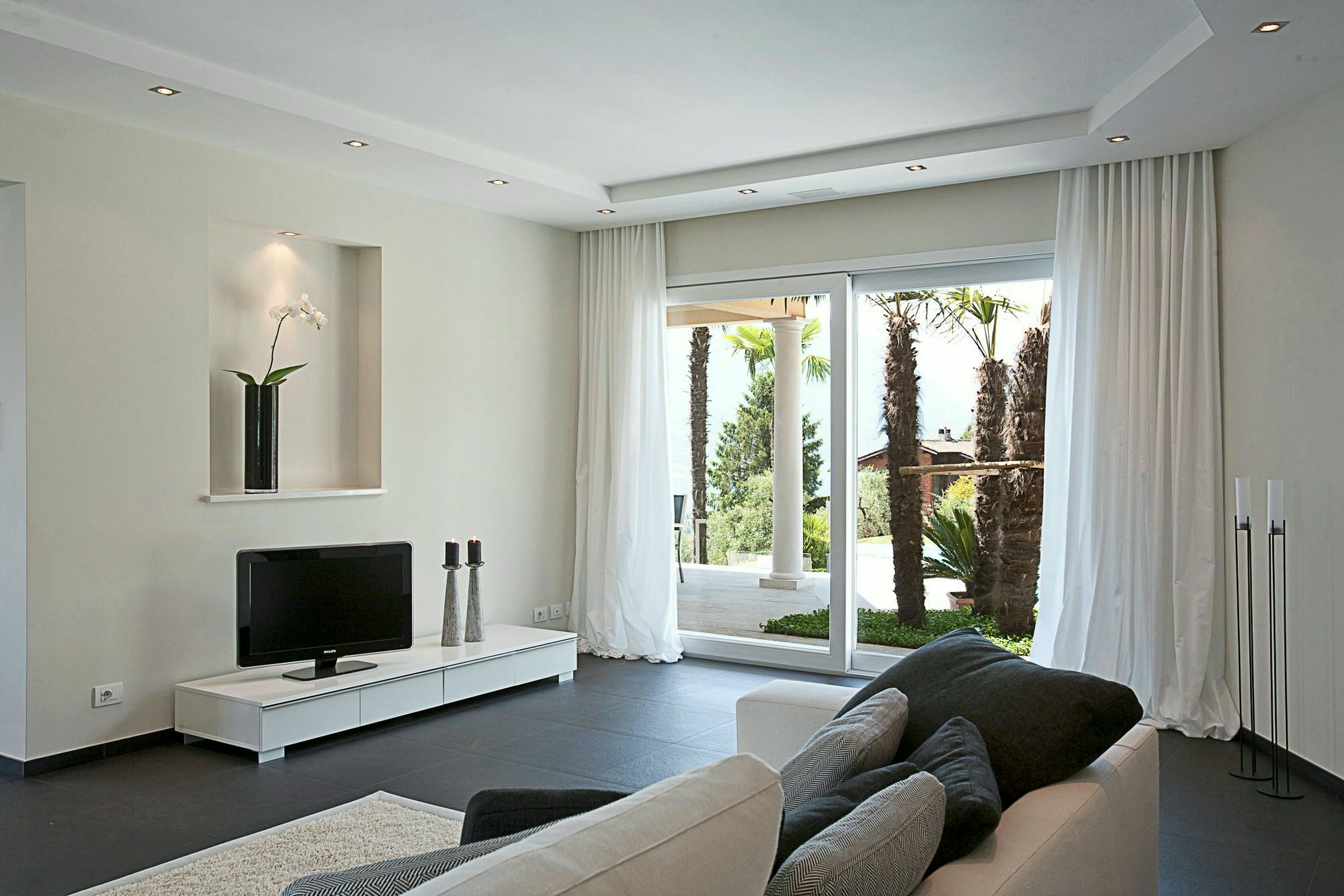 Open-plan living area